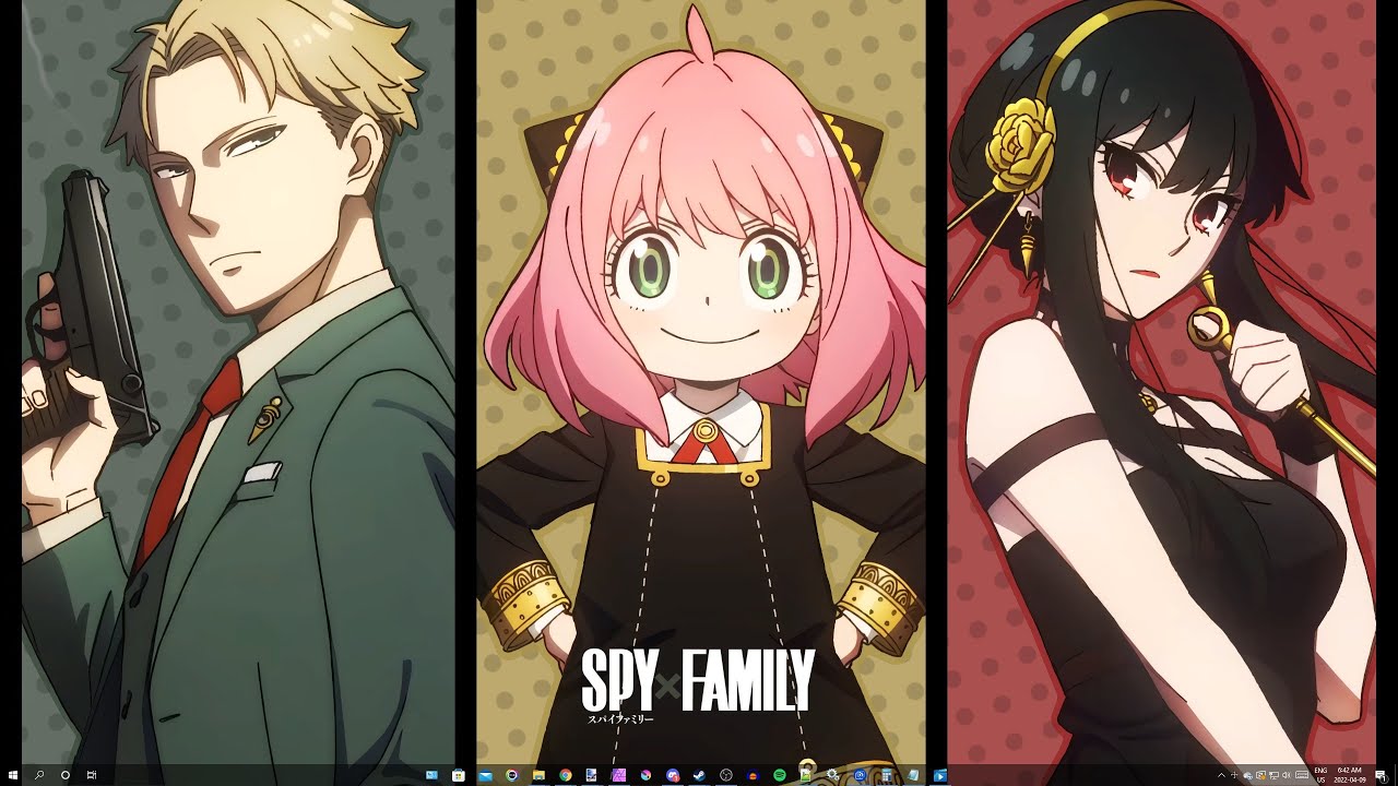 SPY x FAMILY (Live Desktop Wallpaper) [Wallpaper Engine]