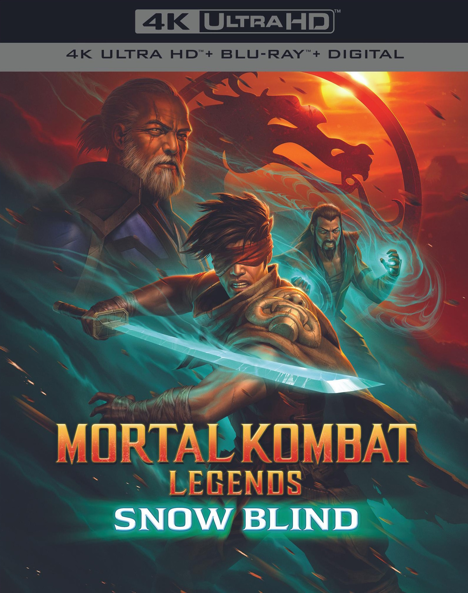 Mortal Kombat Legends: Snow Blind [Includes Digital Copy] [4K Ultra HD Blu Ray Blu Ray] [2022]