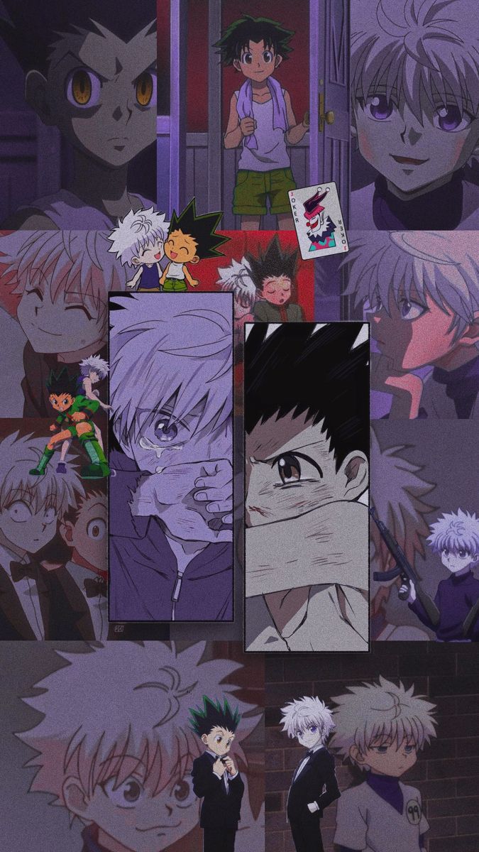 Killua And Gon Wallpaper. Anime artwork wallpaper, Aesthetic anime, Anime background. Hunter anime, Aesthetic anime, Anime background