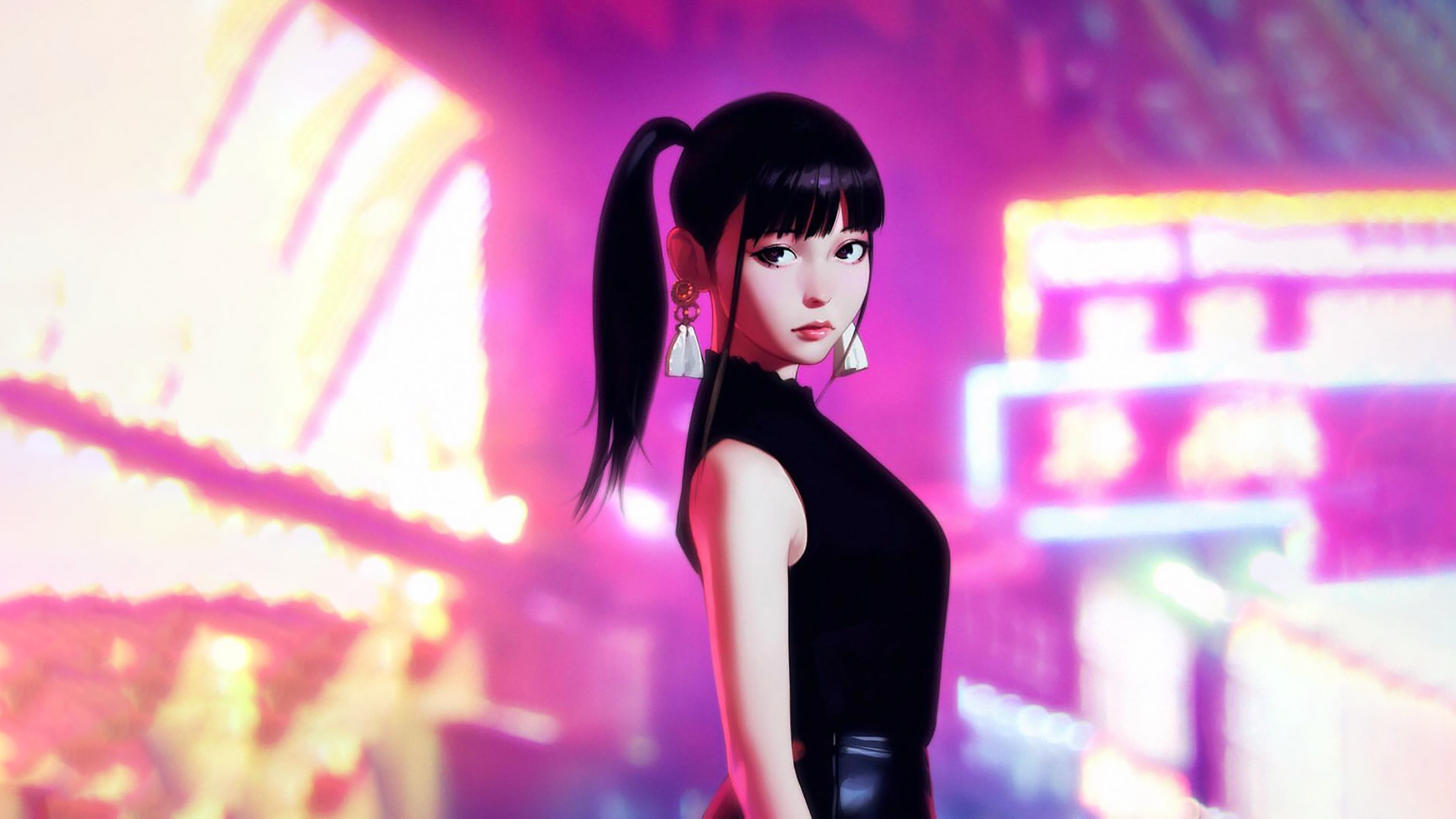 Uesaka Sumire Album Cover 2018 by Ilya Kuvshinov [3840x2160]