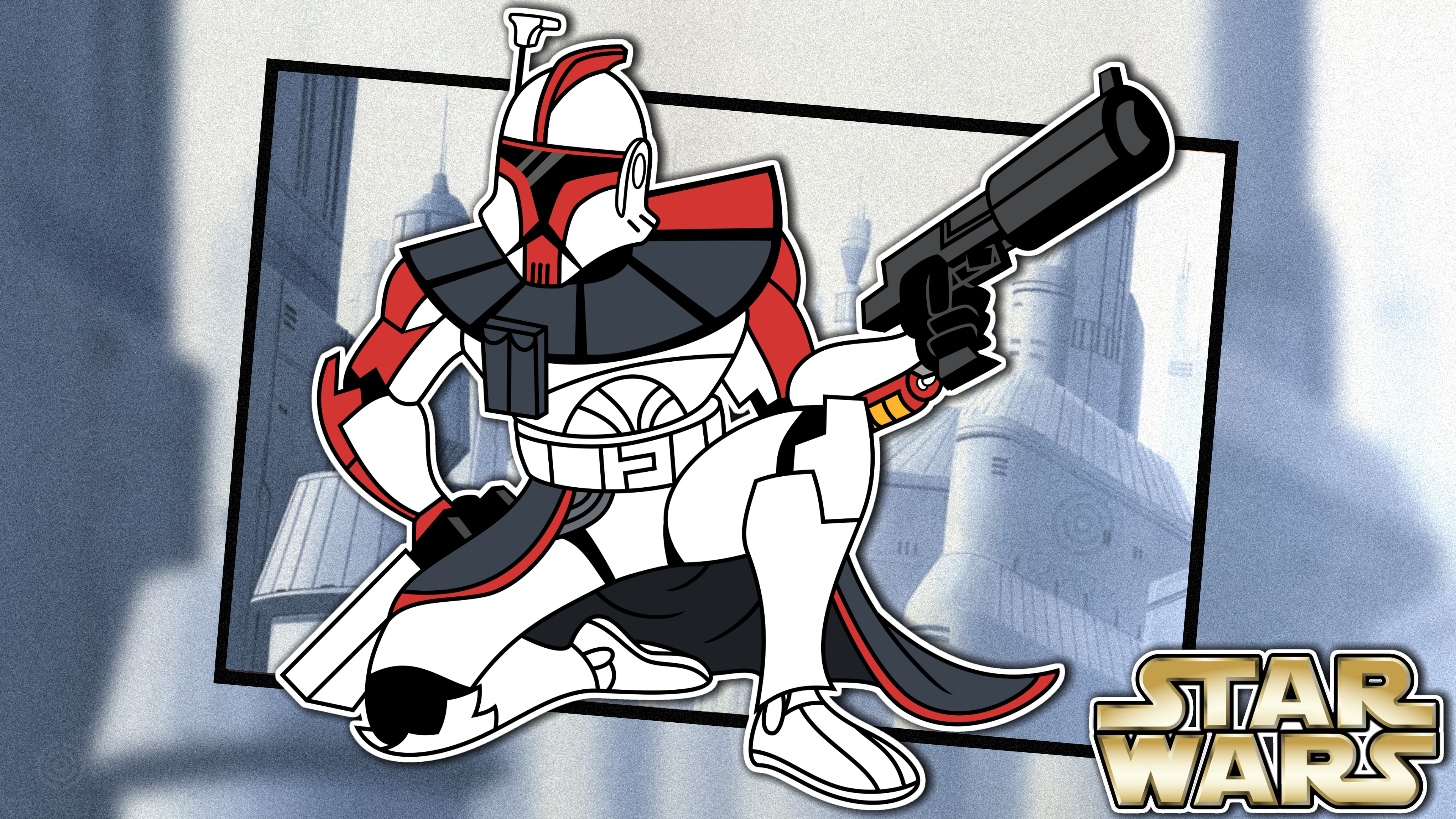 Star Wars Clone Trooper The Clone Wars Wallpaper:3840x2160