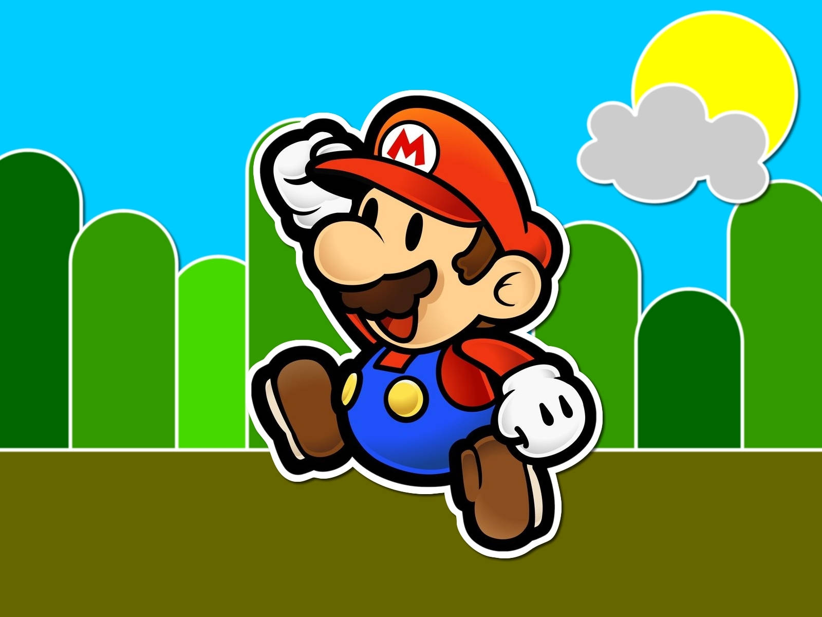 Mario Mushroom Kingdom Wallpapers - Wallpaper Cave