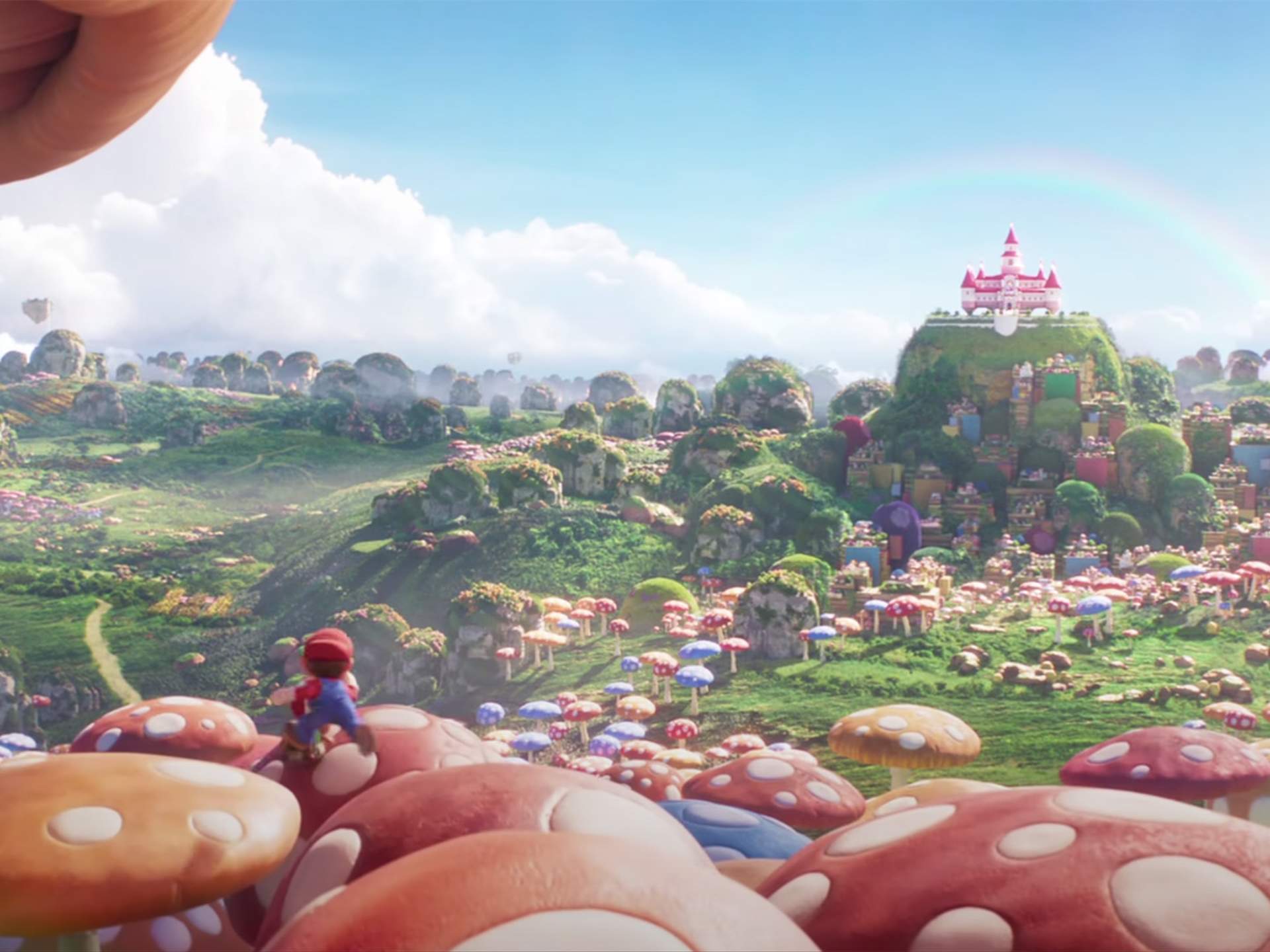 Mushroom Kingdom, Here We Come: The First for 'The Super Mario Bros Movie' Is Here