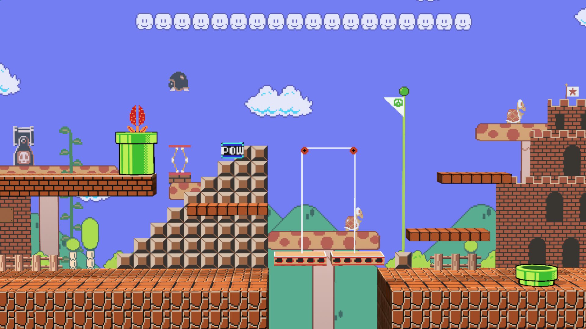 Stage Super Mario Bros. Kingdom [N64]. Super Smash Bros. Ultimate