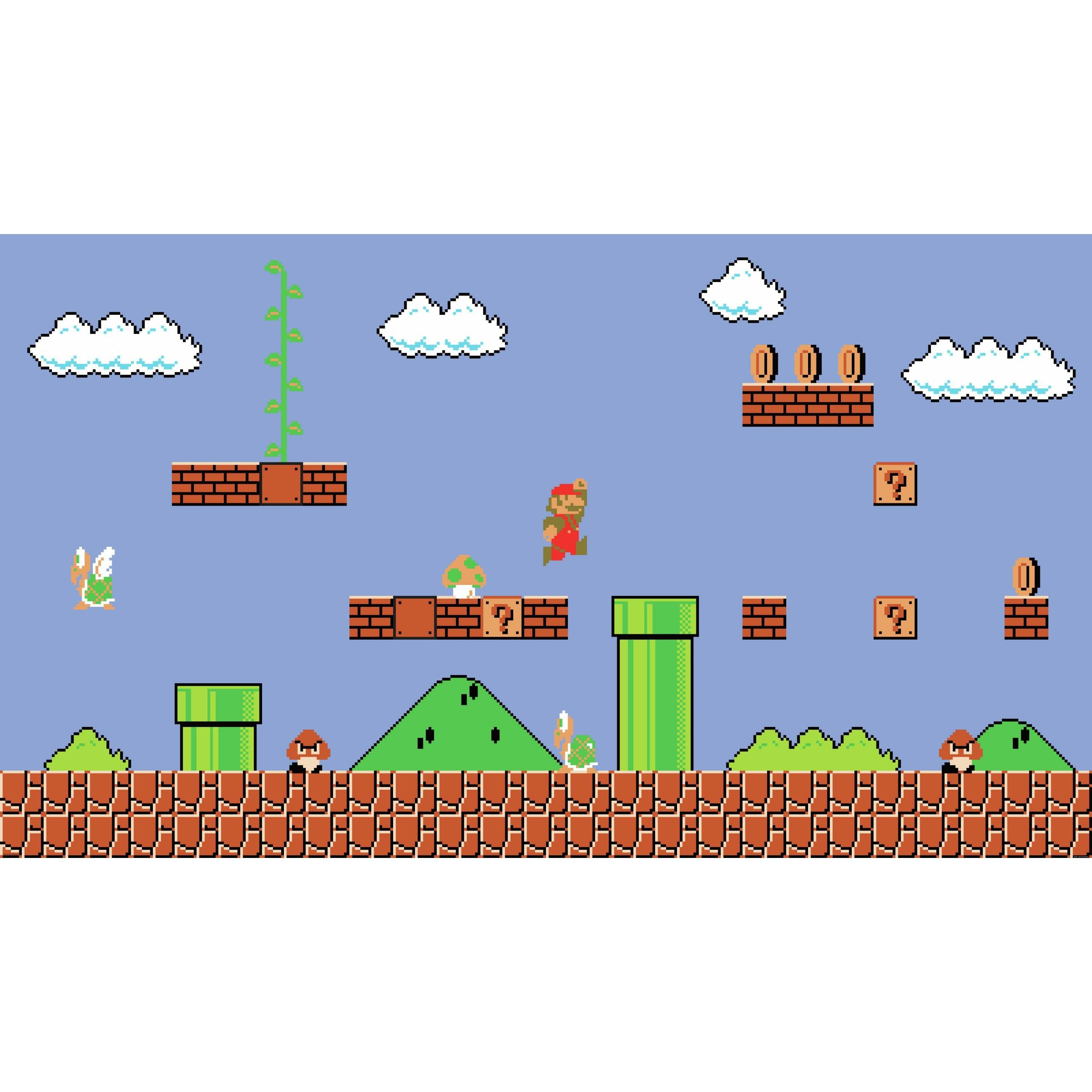 Mario Mushroom Kingdom Wallpapers - Wallpaper Cave