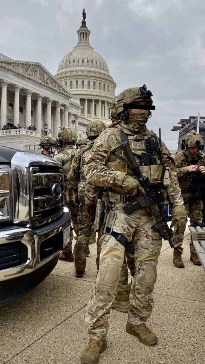 FBI/ 2021 / capitol / Washington DC. Special forces army, Army police, Special forces