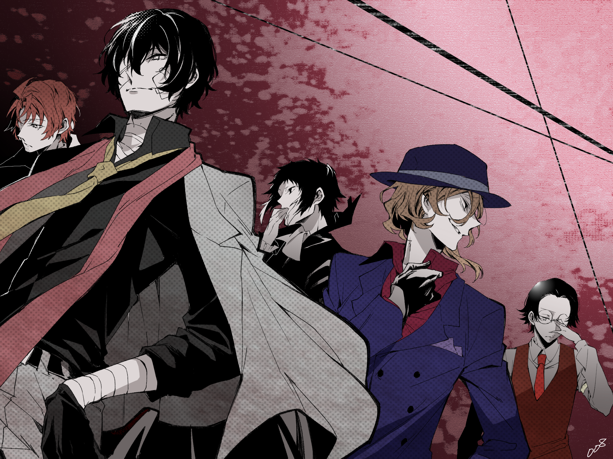 Dazai Osamu, Wallpaper Anime Image Board