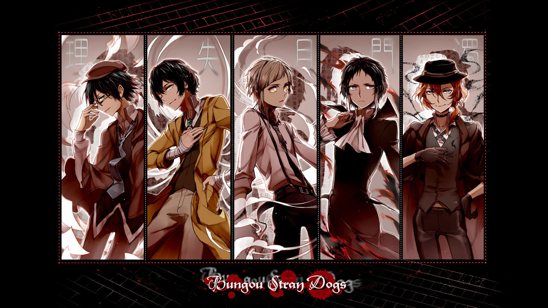 Wallpaper Bungou Stray Dogs, Anime Boys, Dazai Osamu • Wallpaper For You