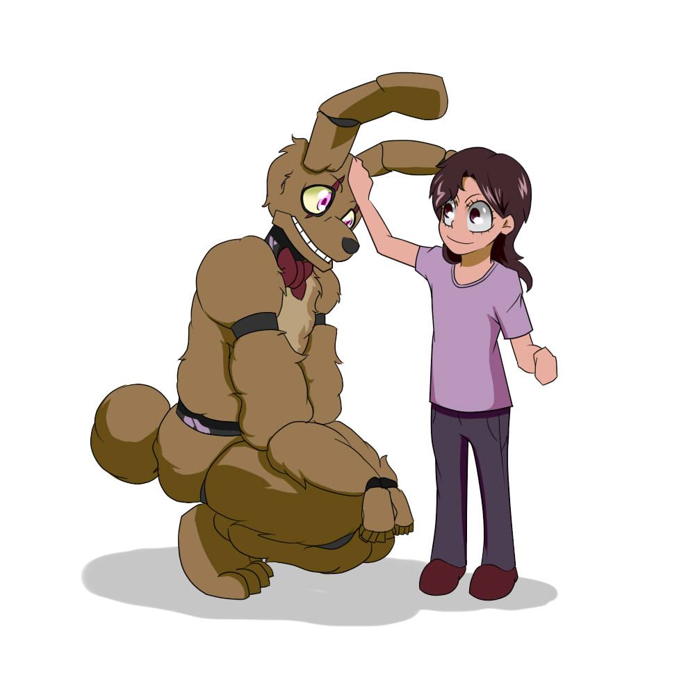 Springtrap and Deliah. Fnaf funny, Fnaf characters, Fnaf comics