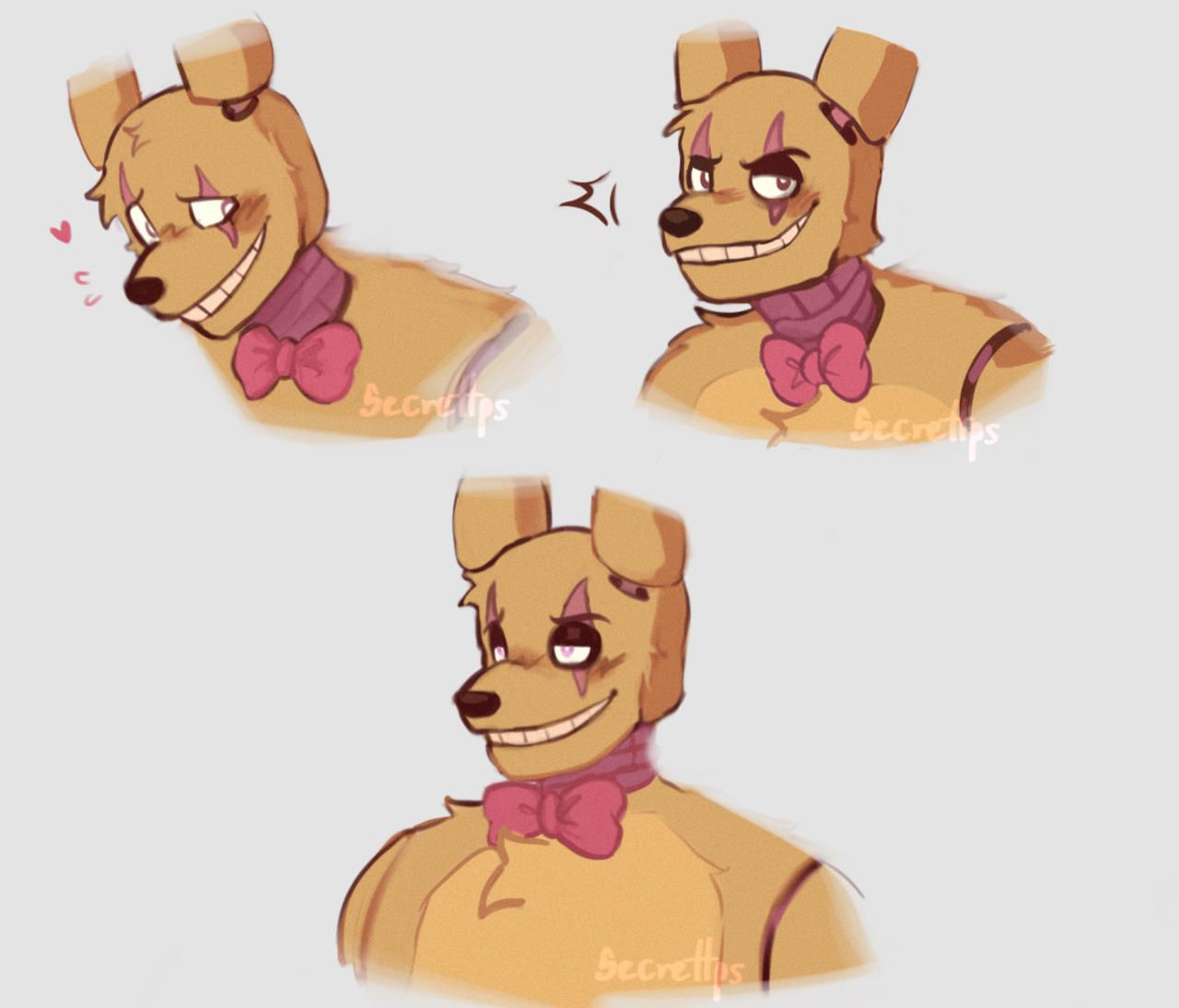 Springtrap and Deliah. Fan art, Fnaf drawings, Transformers art robots