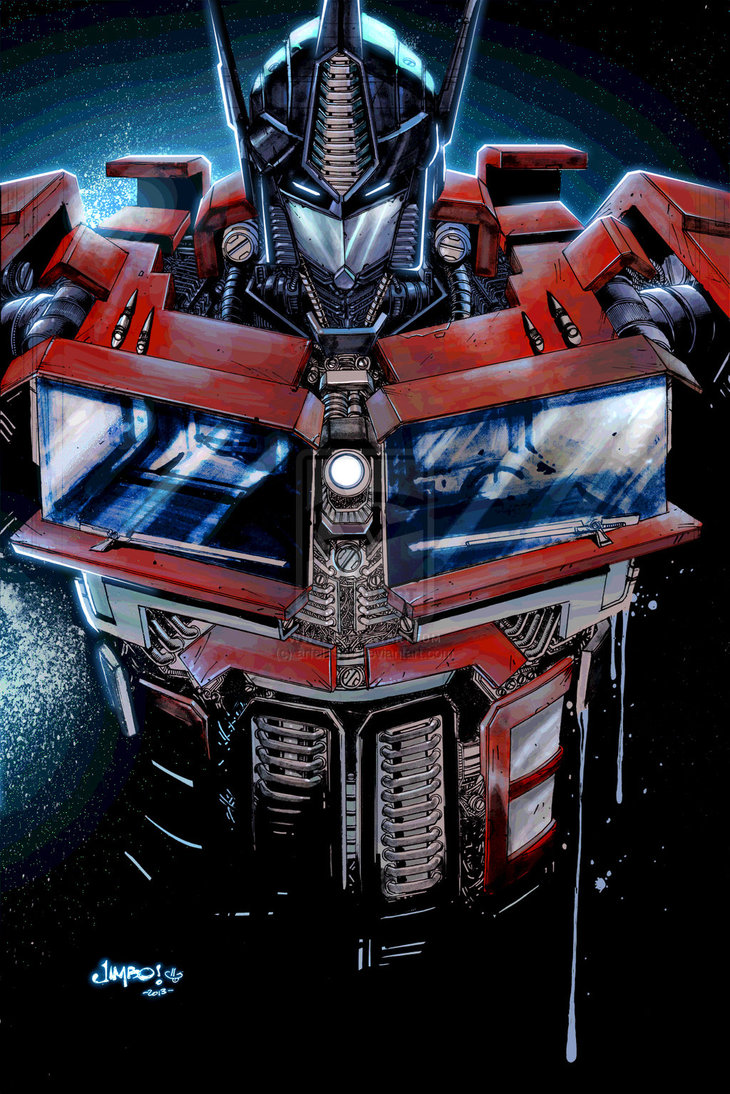 Optimus prime Transformers Fan Art