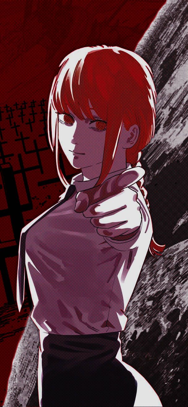 Makima Phone Wallpaper. Anime, Chainsaw, Anime wallpaper phone