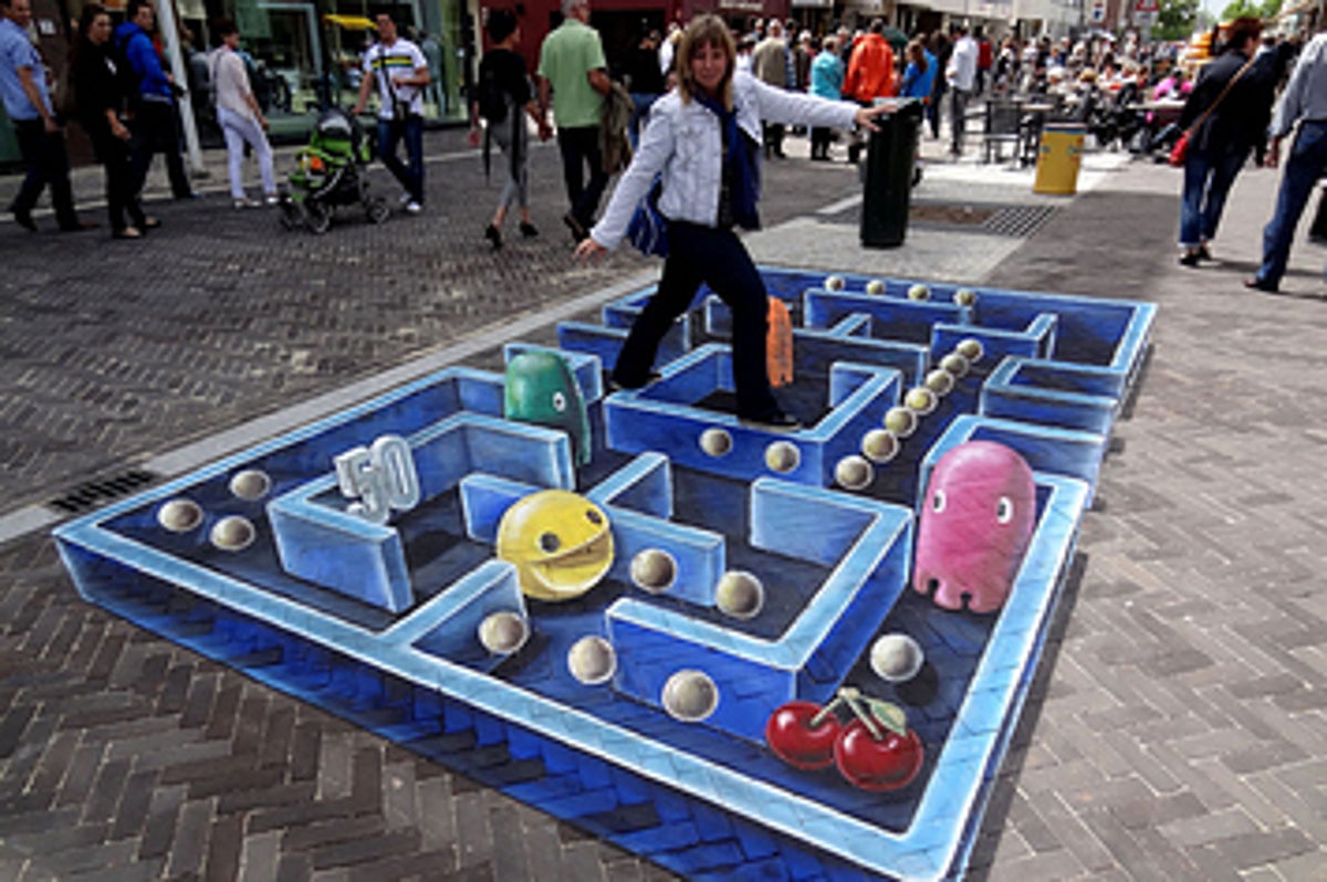 Brain Melting Works Of 3 D Sidewalk Chalk Art