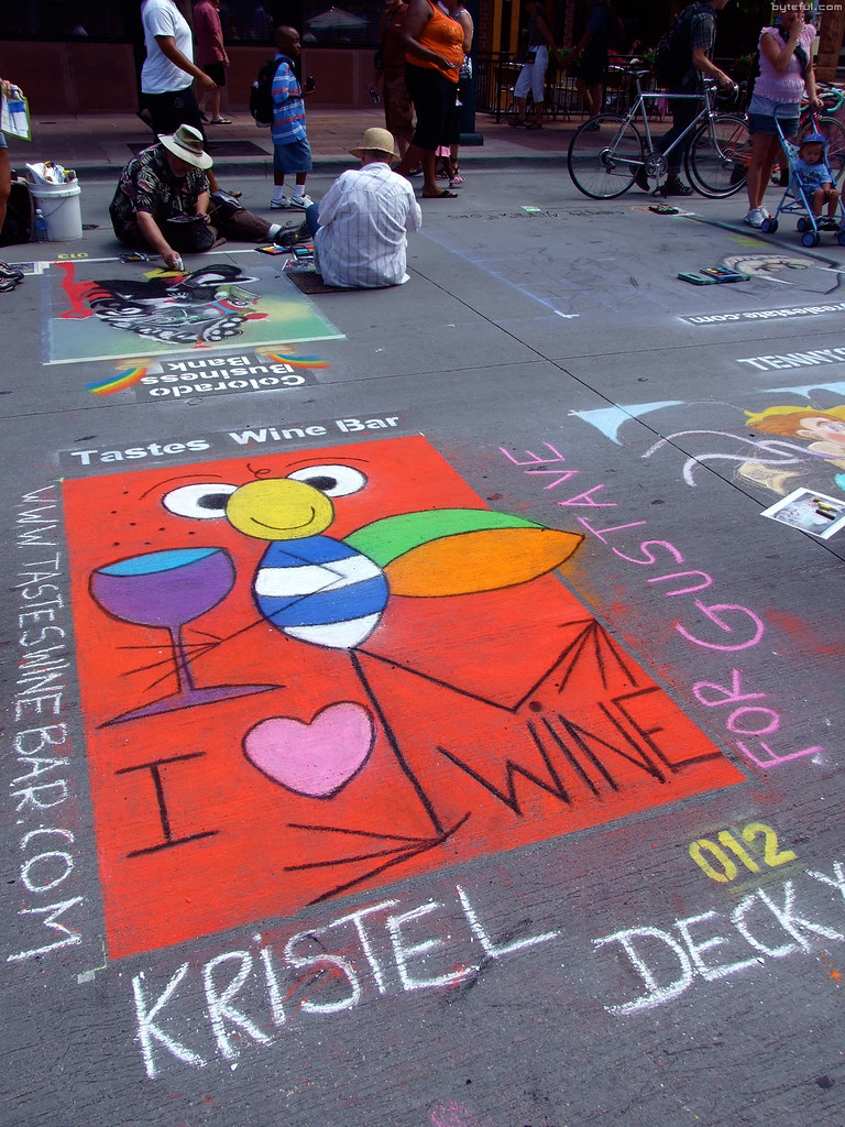Denver Chalk Art photo • Andrew M. Crusoe