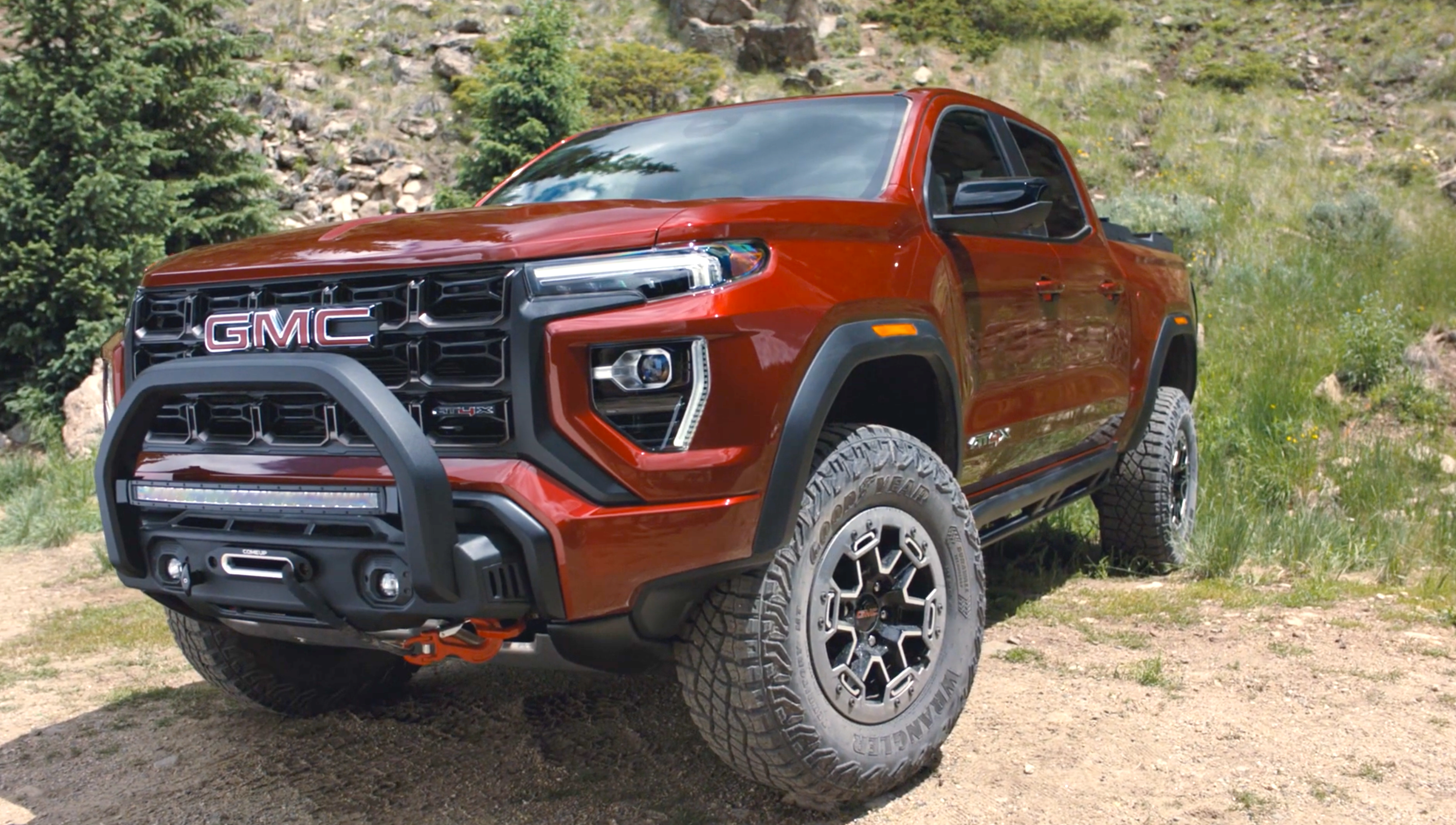 The New 2023 GMC Canyon Looks Like A Menacing Off Road Beast
