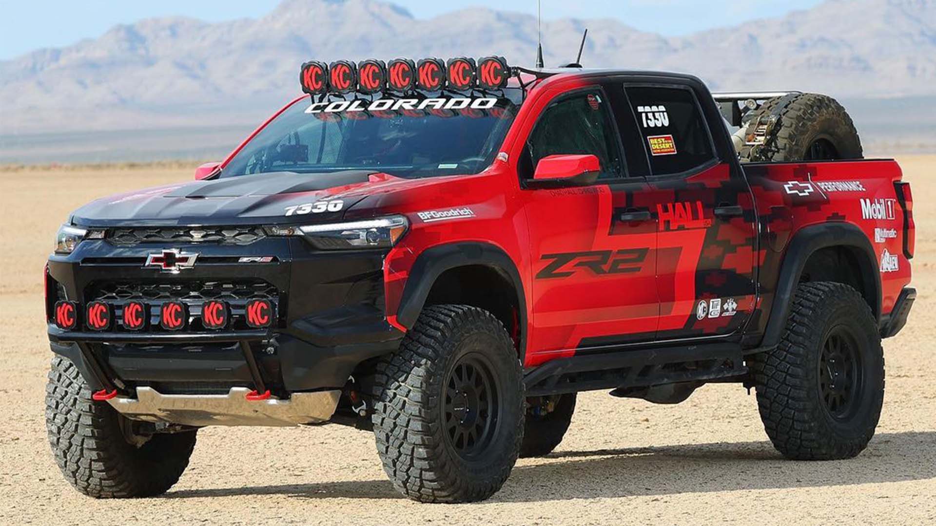 Mostly Stock 2023 Chevy Colorado ZR2 Survives 500 Mile Desert Race