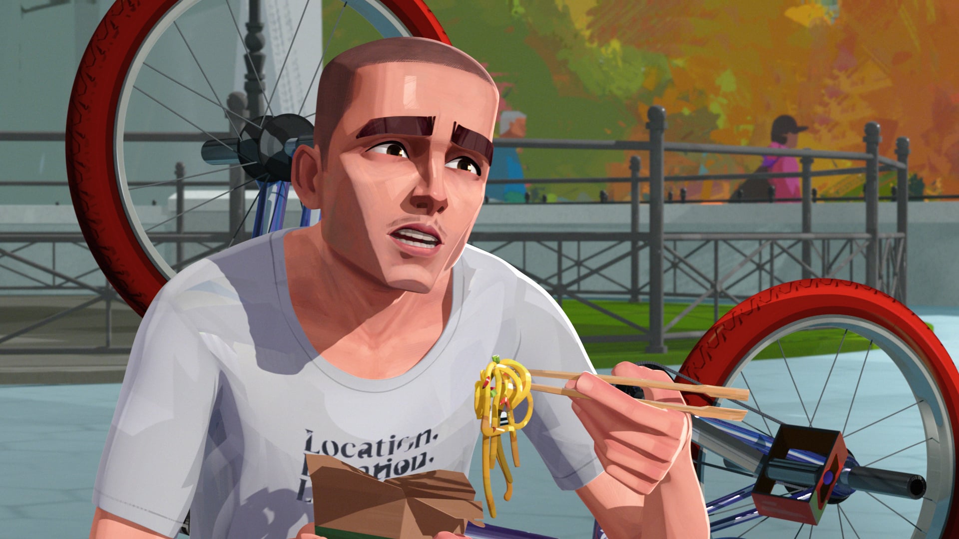 Timothée Chalamet in Entergalactic. Kid Cudi's Entergalactic Features an Animated Timothée Chalamet, Vanessa Hudgens, and More