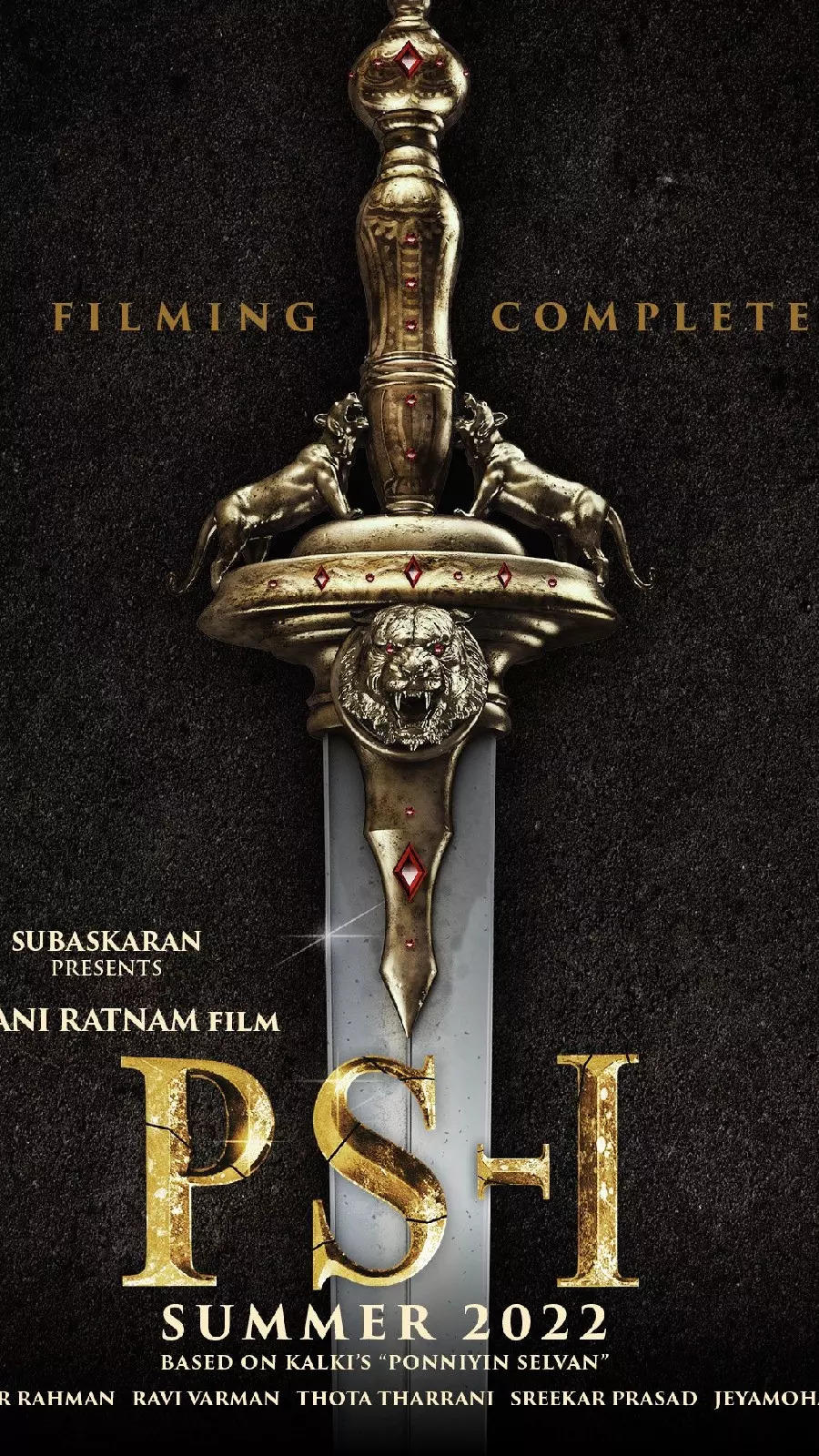 Ponniyin Selvan 1 looks from the movie