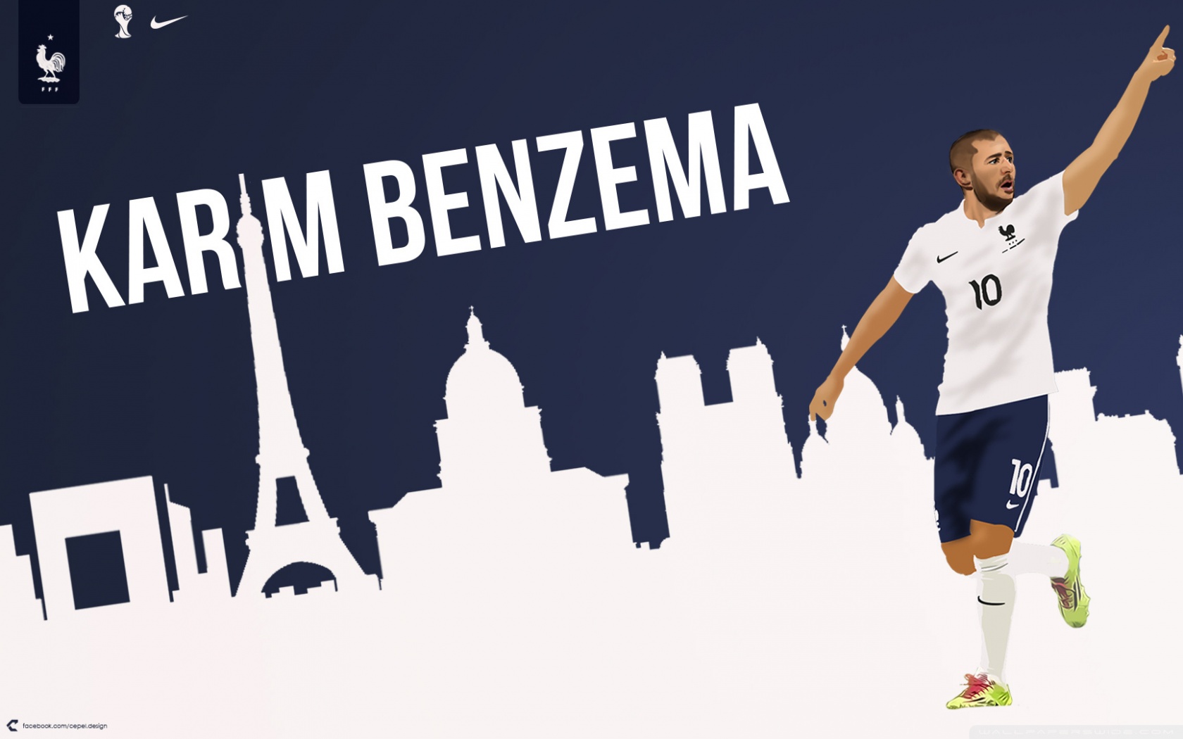 Karim Benzema France Worldcup Ultra HD Desktop Background Wallpaper for 4K UHD TV, Widescreen & UltraWide Desktop & Laptop, Tablet