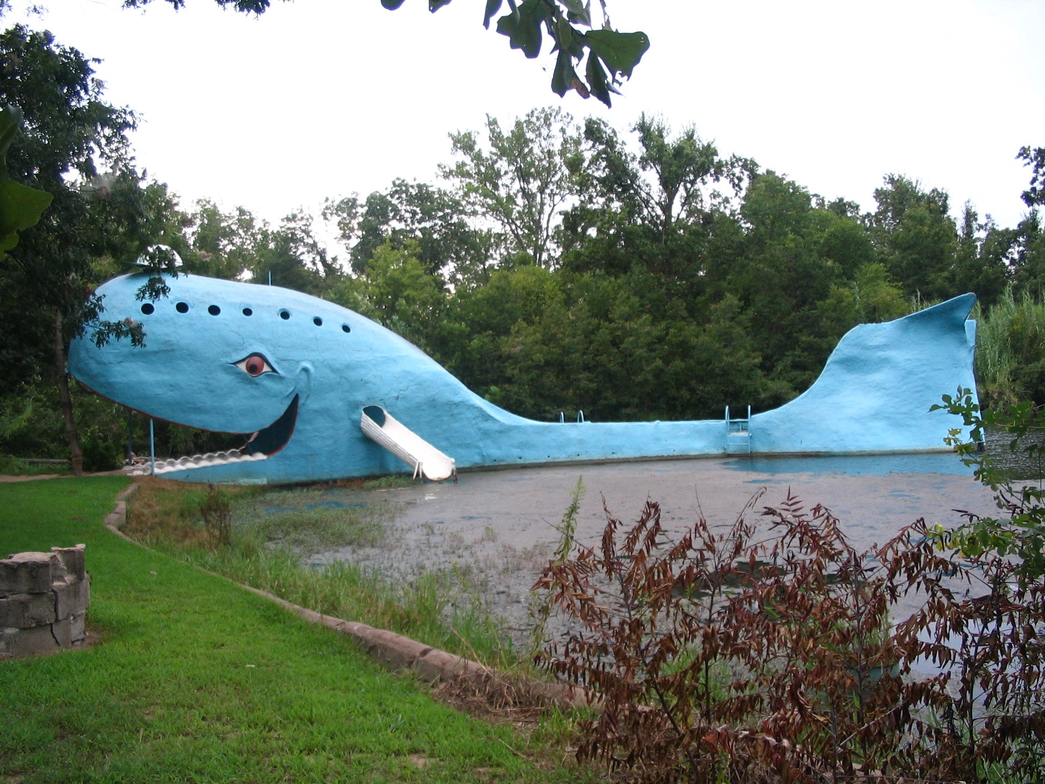 Blue Whale of Catoosa Map, United States