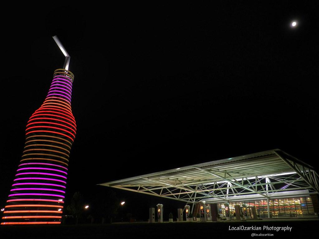 POPS 66. A Ultra Modern Gas Station, Restaurant, Sh