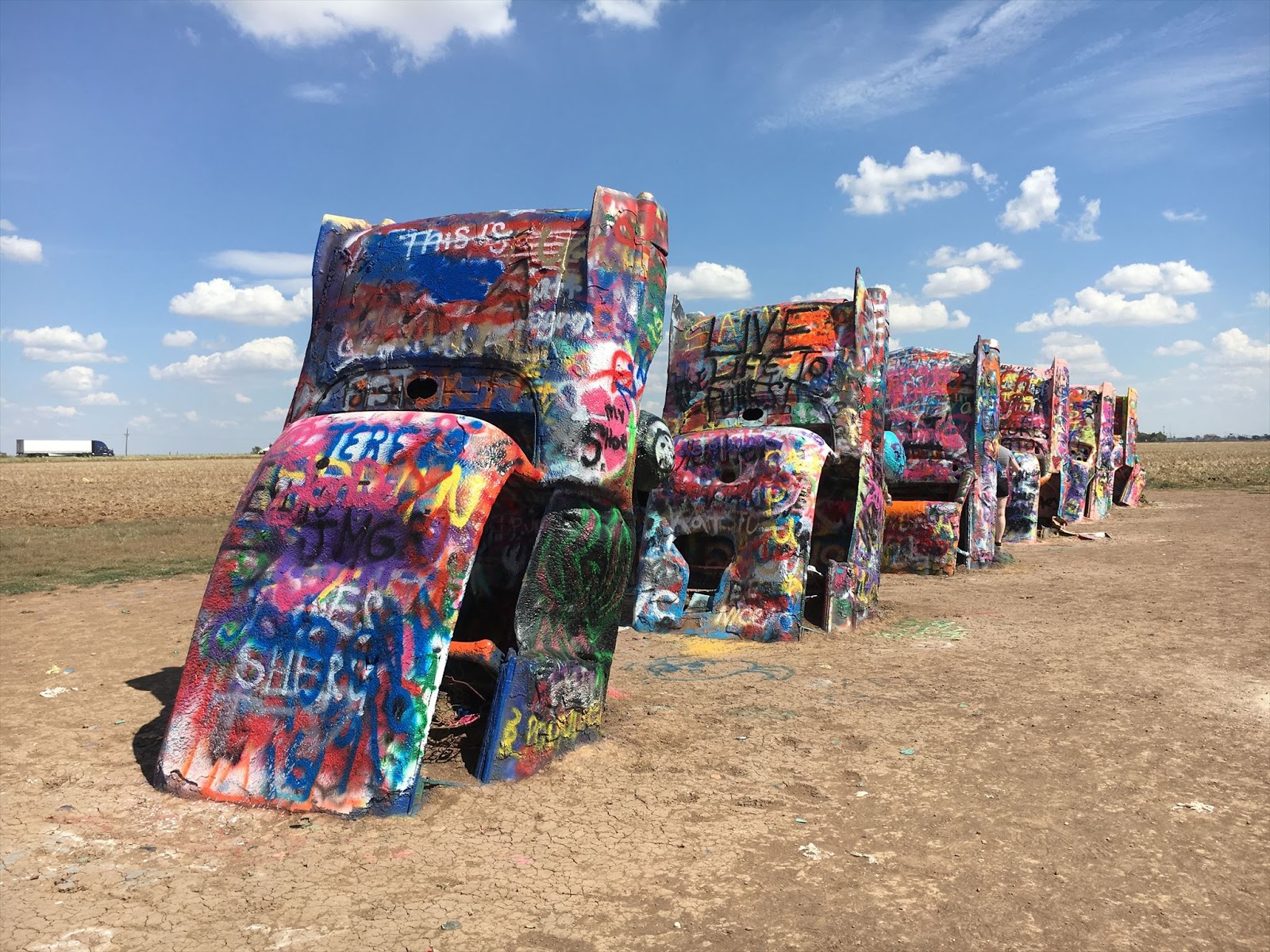 Geocache of the Week Flashback Edition: Cadillac Ranch Cars (GC4K7Y3)