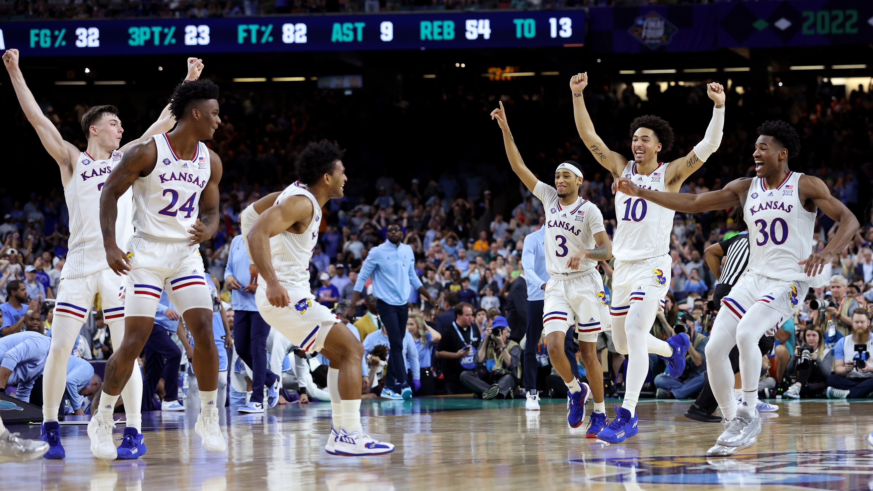 How Kansas Beat UNC to Win the NCAA National Championship