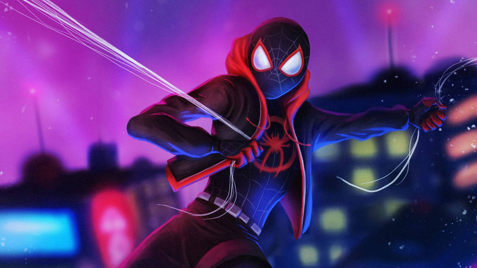 Download Spiderman Spider Verse Fan Art Wallpaper