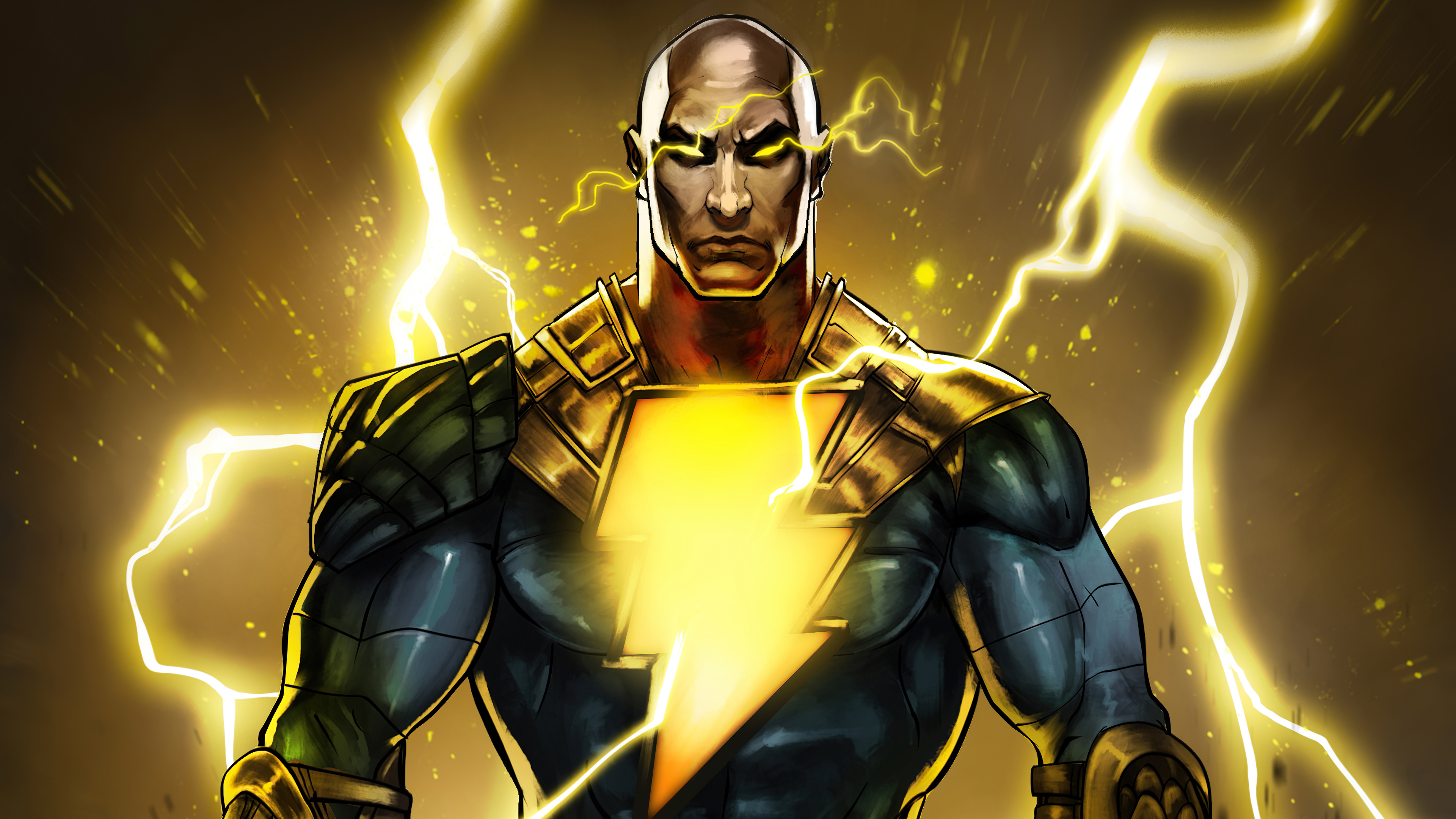 Wallpaper 4k Black Adam Dc Fandom Fanart 4k Wallpaper
