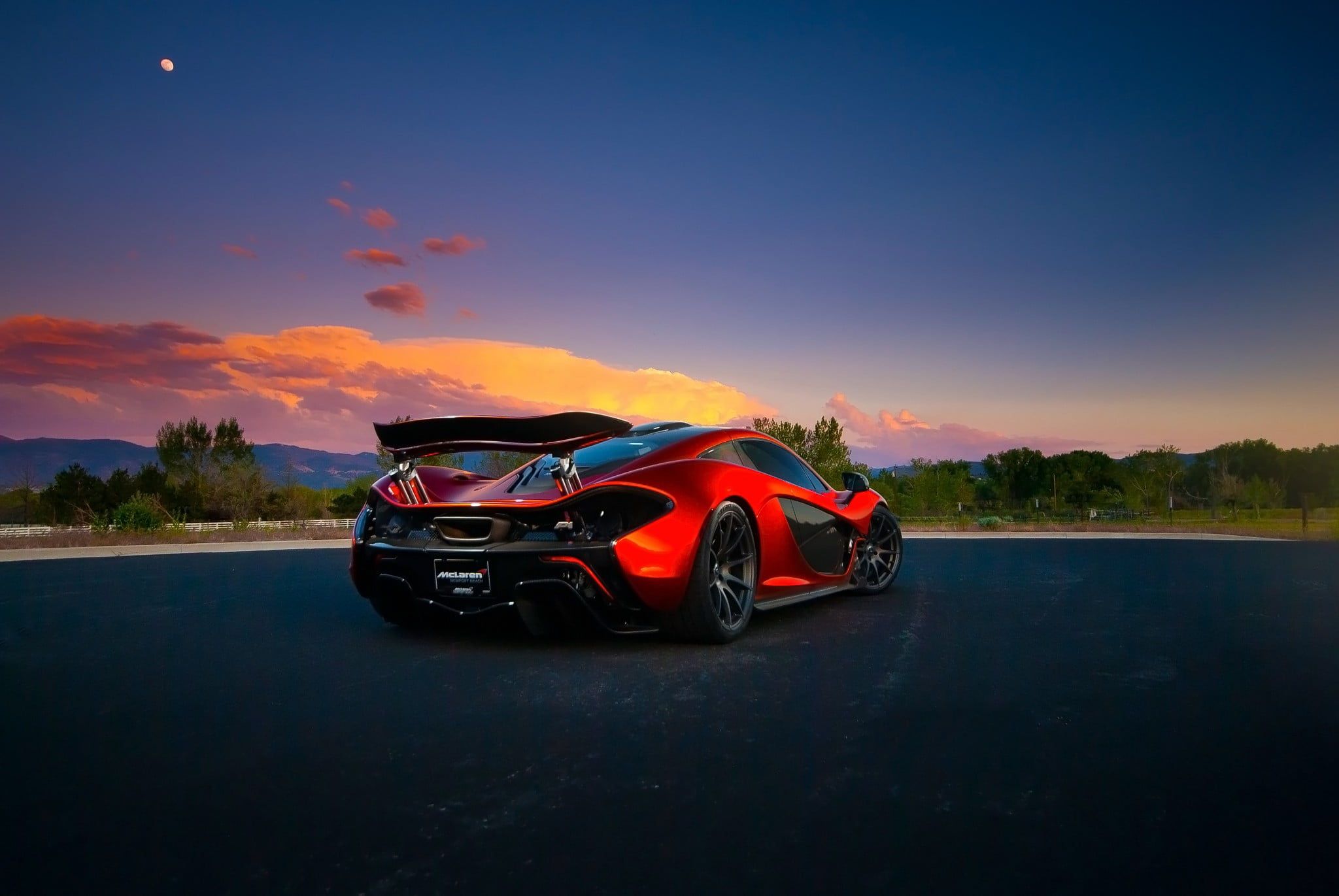 red and black sports car sports car #McLaren McLaren P1 P #wallpaper #hdwallpaper #desktop. Mclaren p1, Sports car, Mclaren