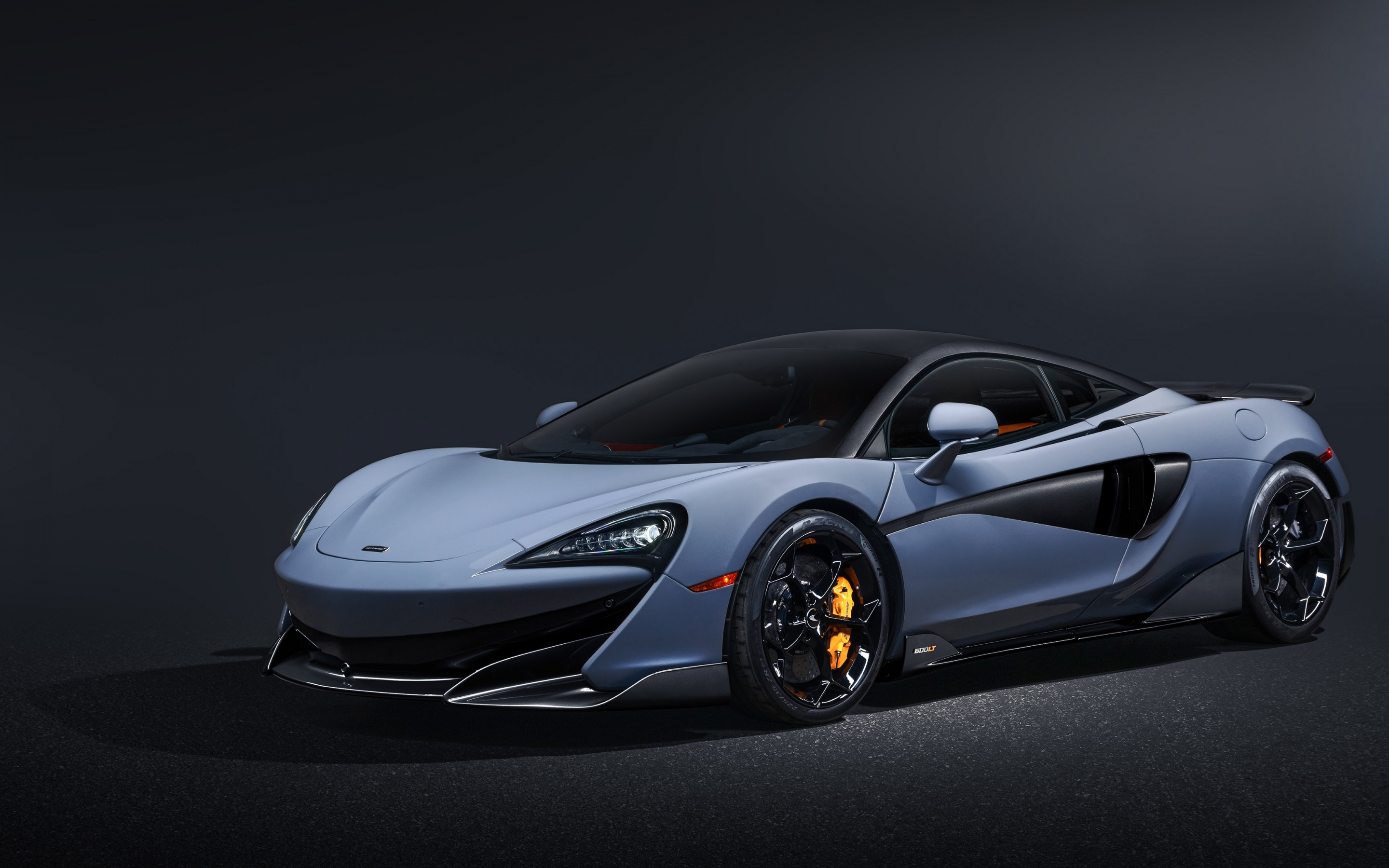McLaren 600LT Wallpaper 4K, Sports cars, Dark background, Cars