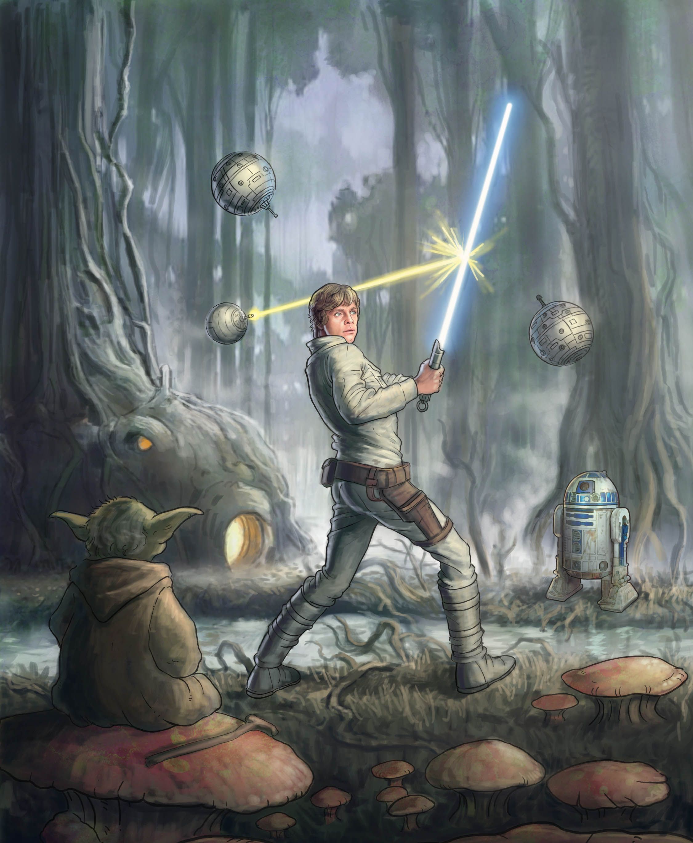 Luke Skywalker. Star wars art, Star wars wallpaper, Star wars artwork