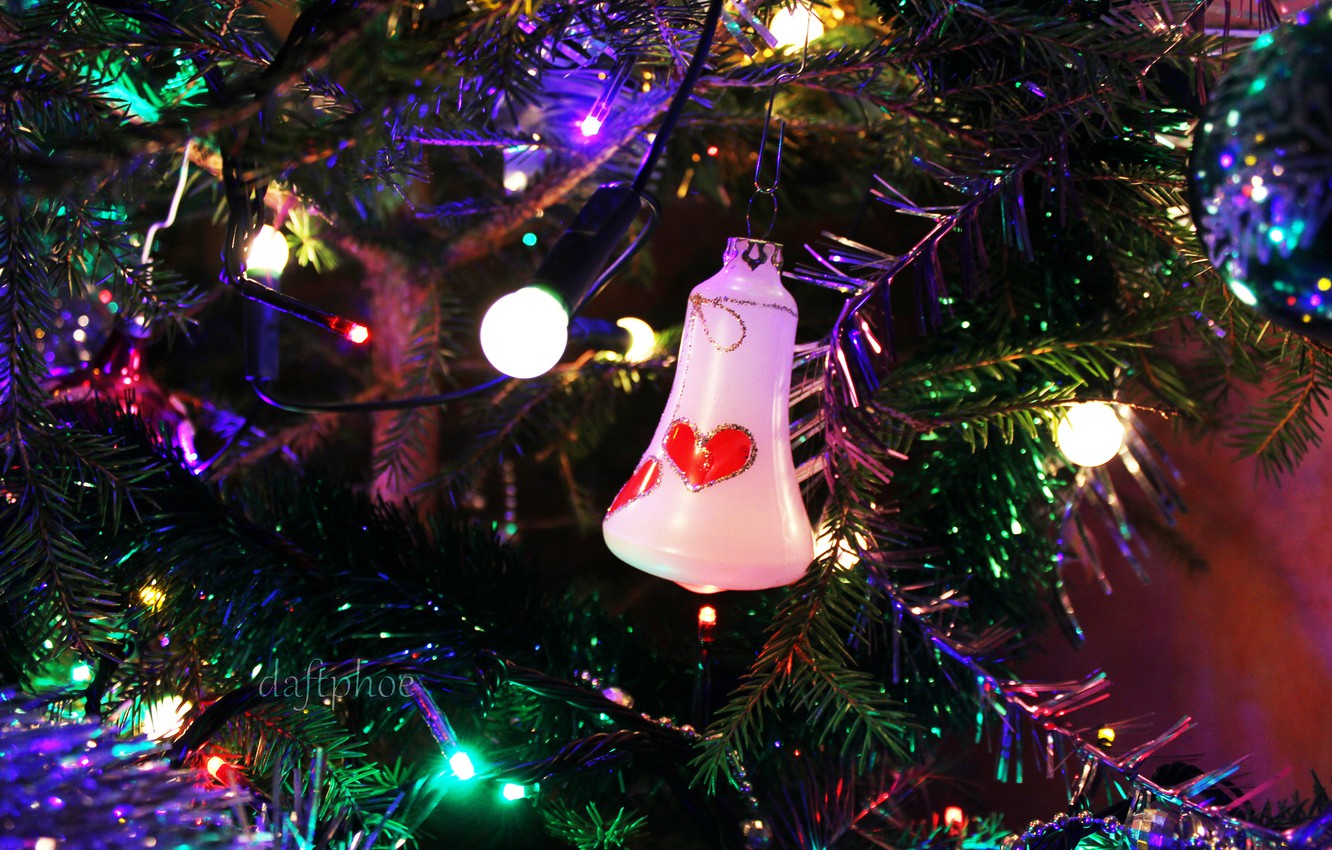 Wallpaper christmas, new year, christmas tree image for desktop, section новый год