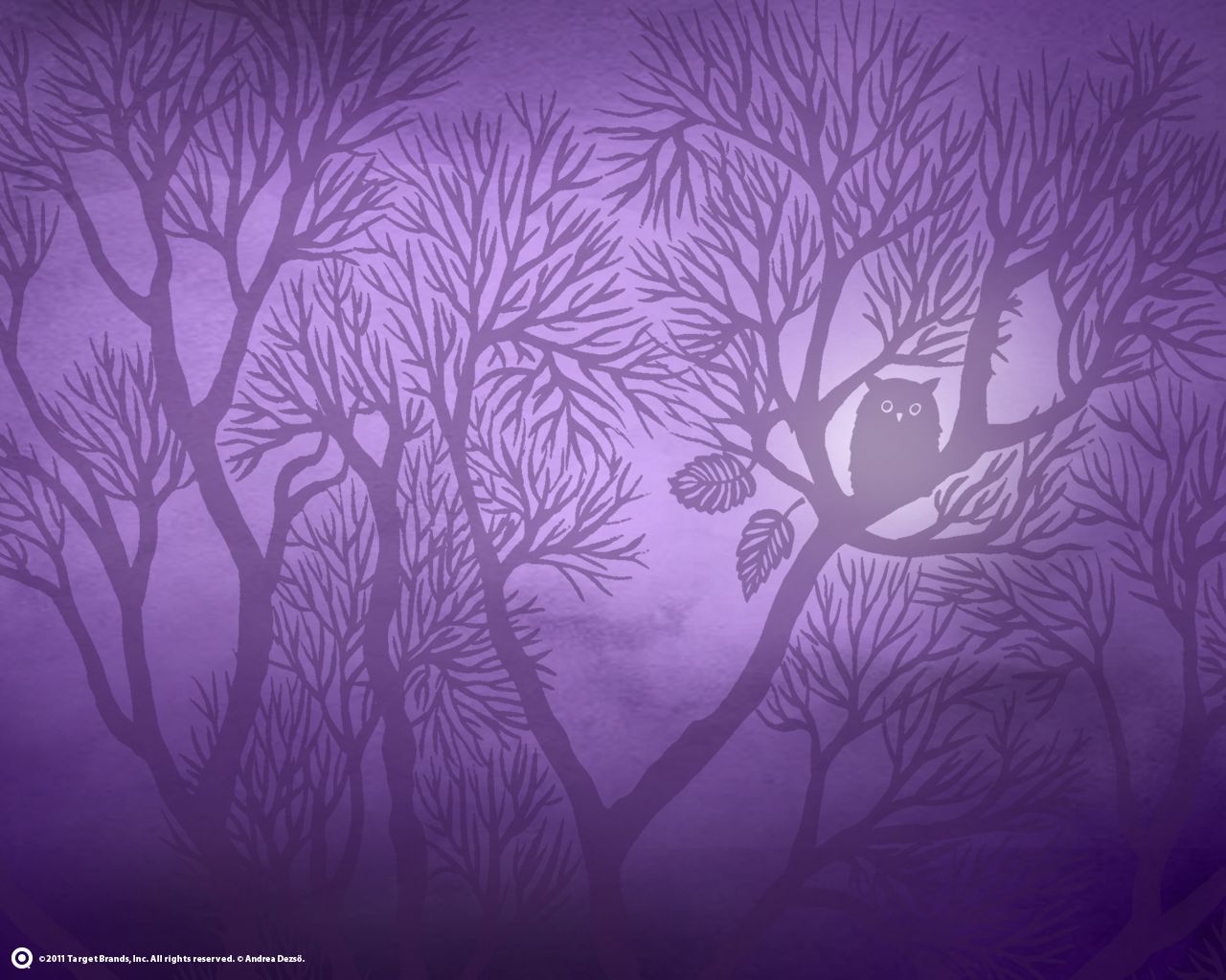 Purple Halloween Wallpaper
