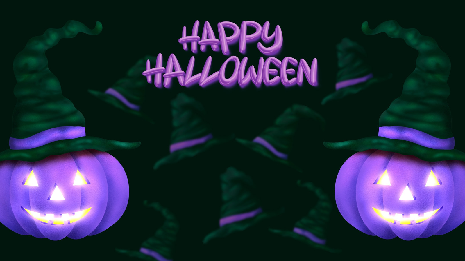 Free Halloween Zoom virtual background to edit