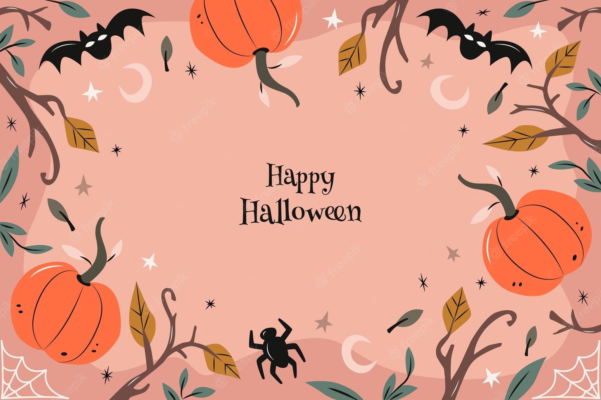 Wallpaper halloween background Image. Free Vectors, & PSD
