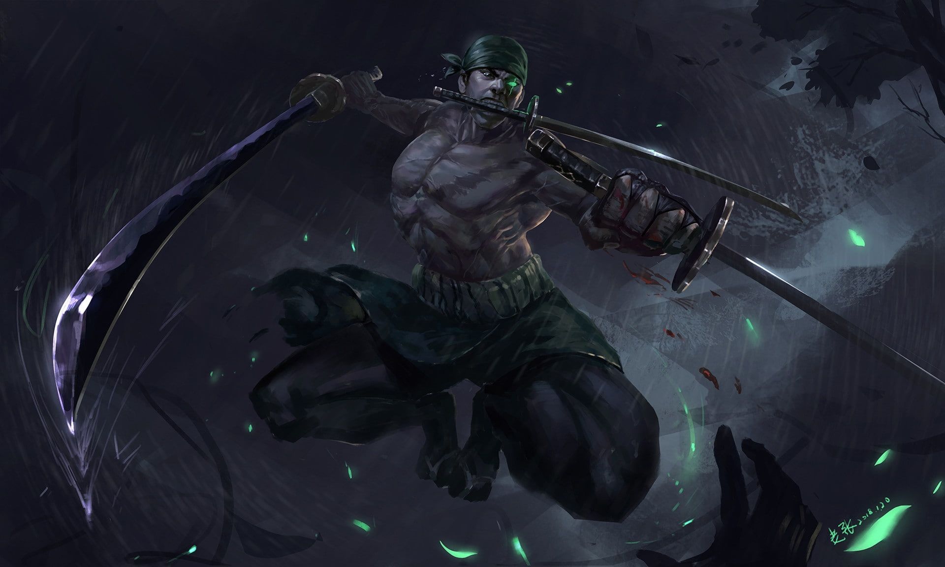 one piece roronoa zoro #swords green eye #Anime P #wallpaper #hdwallpaper #desktop. Zoro, Roronoa zoro, Dibujos bonitos de animales