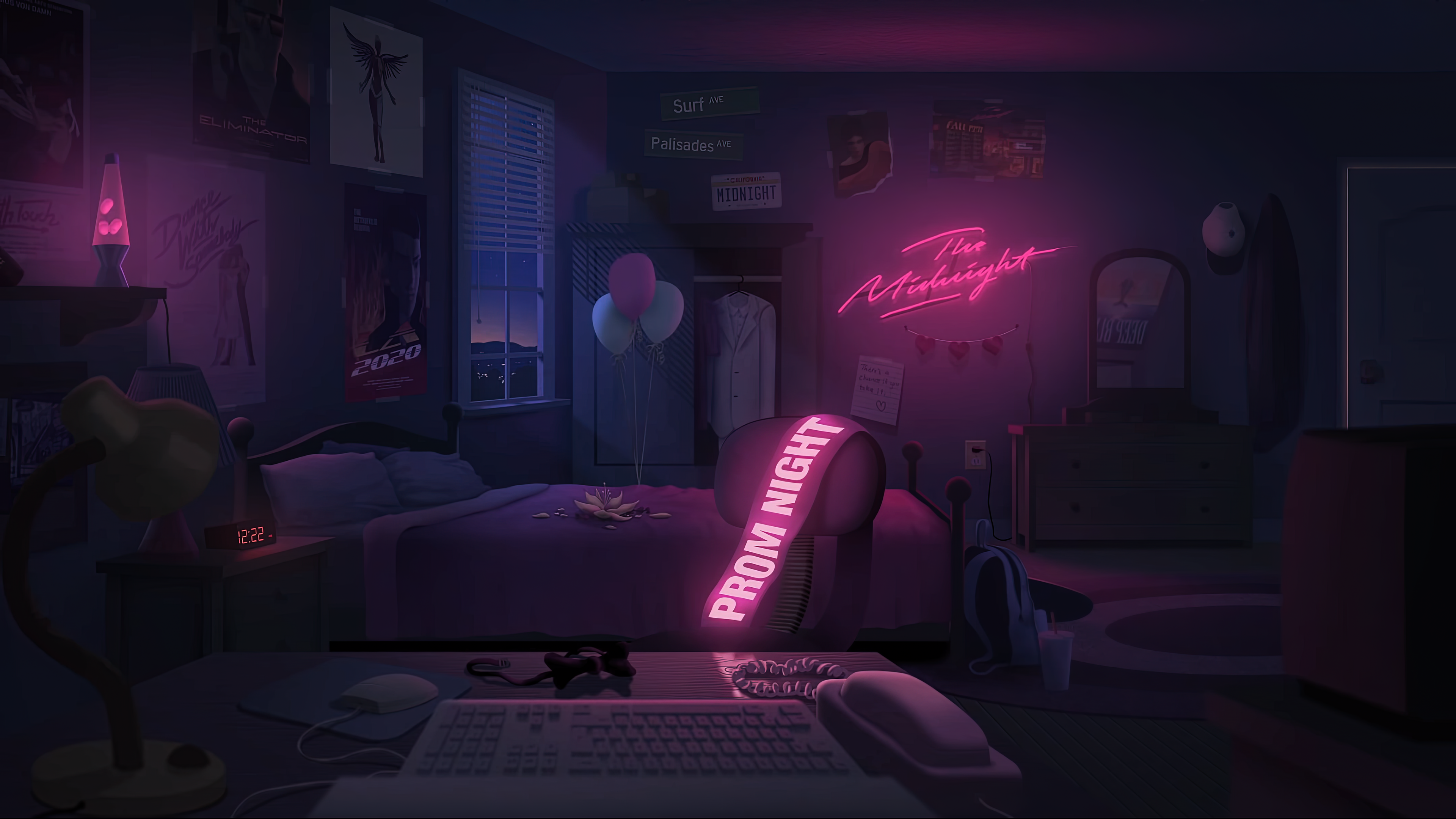 The Midnight Artworks 4K Wallpaper & Horror Show