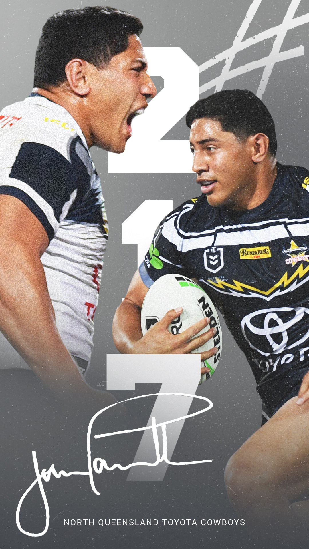 North Queensland Cowboys iPhone X Lock Screen Wallpaper