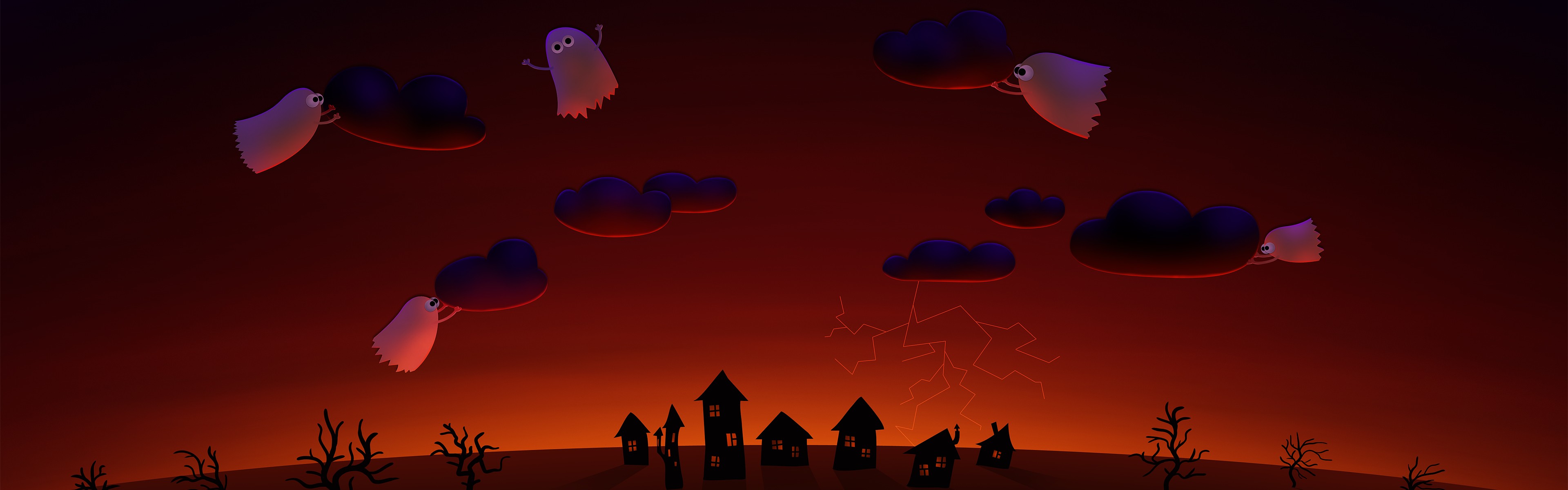 Halloween Sky Wallpaper