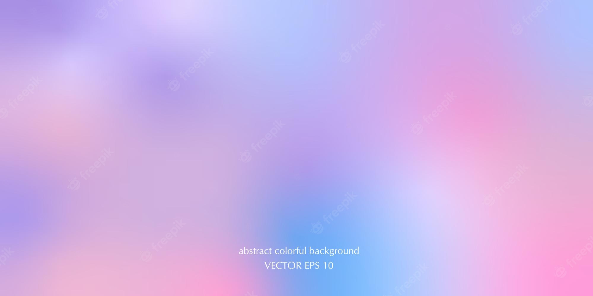 Premium Vector. Vector abstract colorful background blurred gradient pastel colors palette for wallpaper. soft gradient in blue, purple, cyan and pink