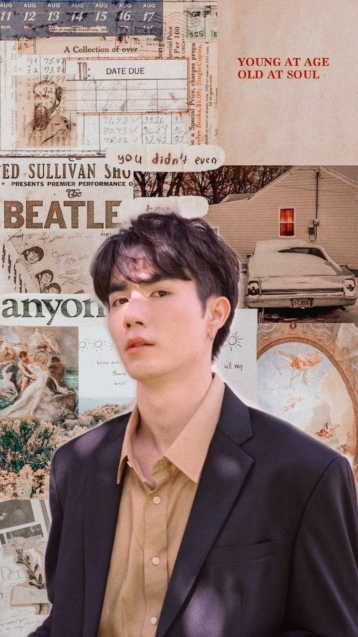 Zee Pruk Panich Wallpaper. Chicos bonitos, Etiquetas de colegio, Actores