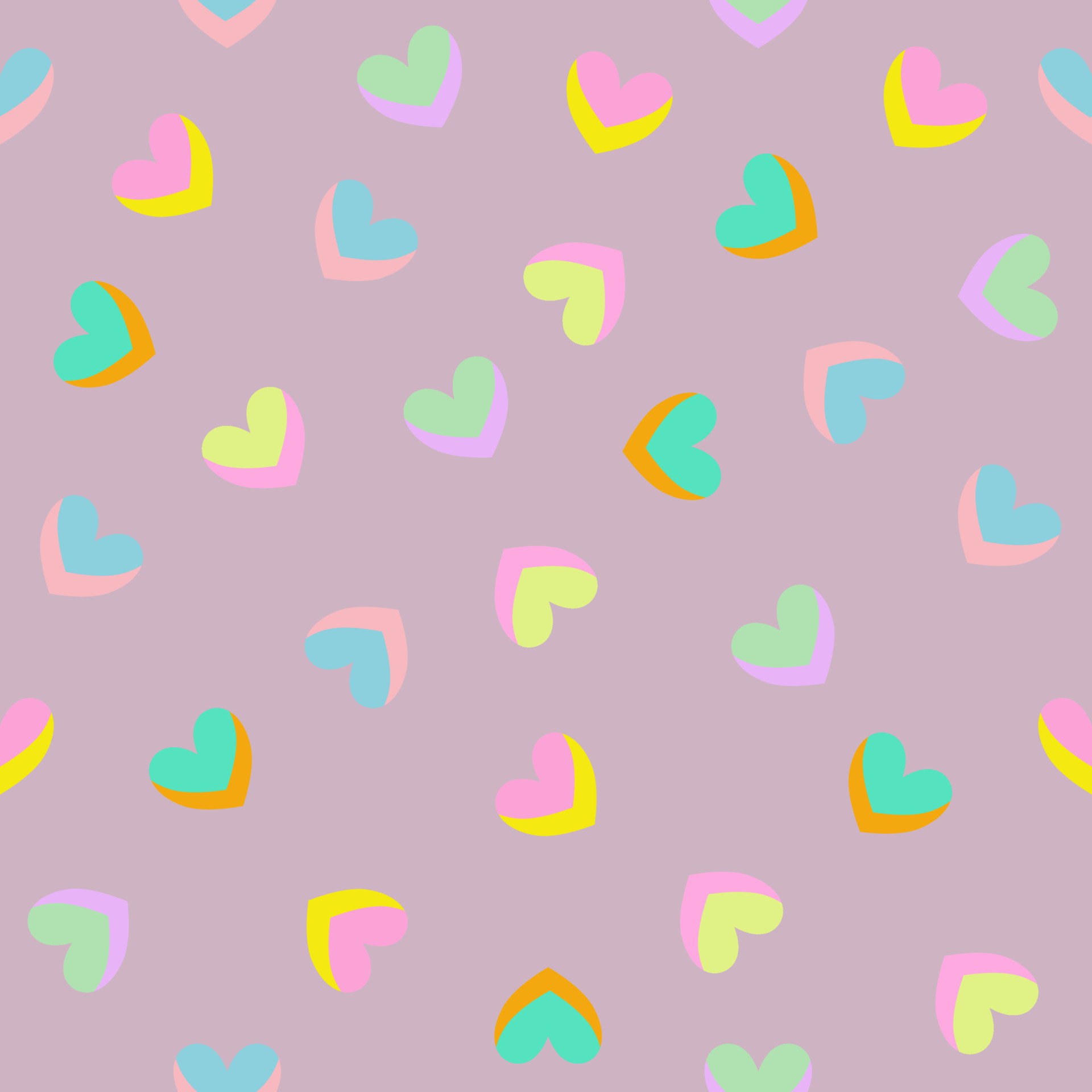 Pastel Heart Wallpapers - Wallpaper Cave