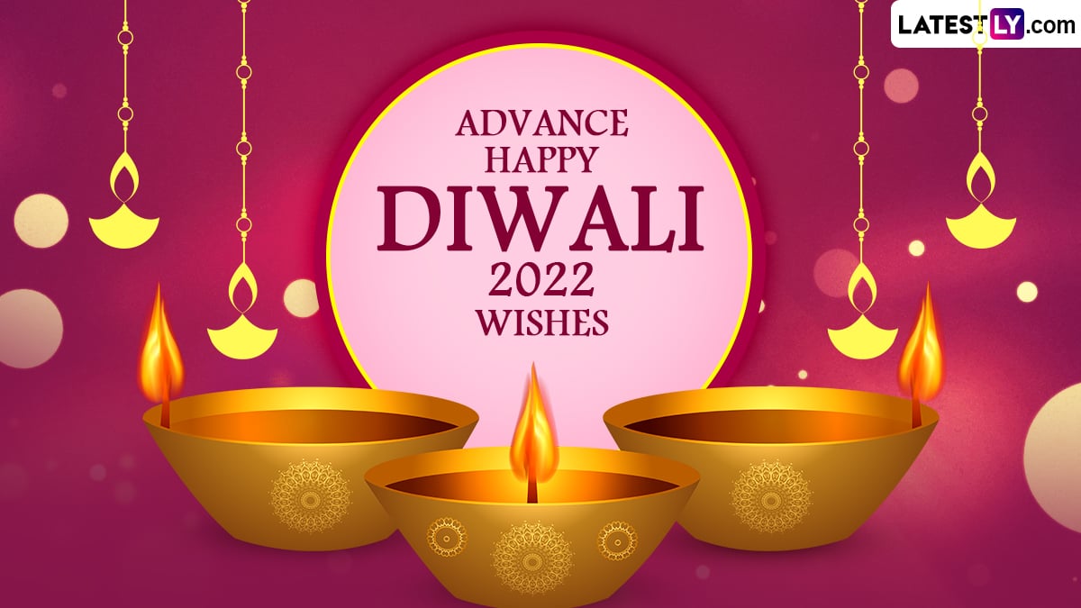 Festivals & Events News. Happy Diwali 2022 in Advance Greetings, WhatsApp Messages, SMS, Quotes, Image & HD Wallpaper