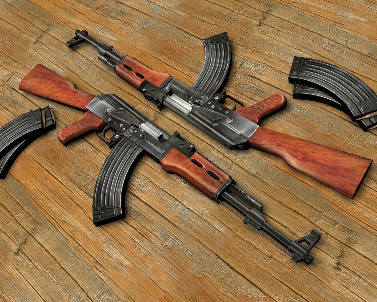 guns image AK47 HD wallpaper and background photo