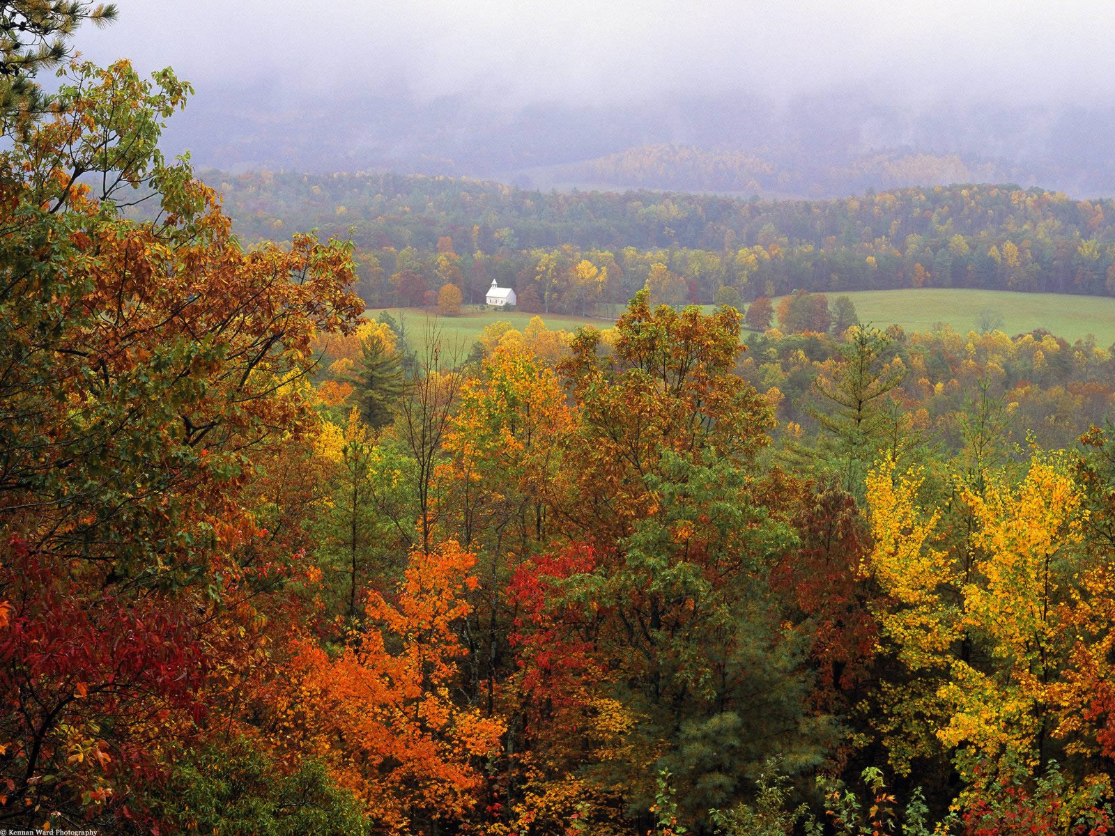 Fall Spectacular Smoky Mountains National Park Tennessee