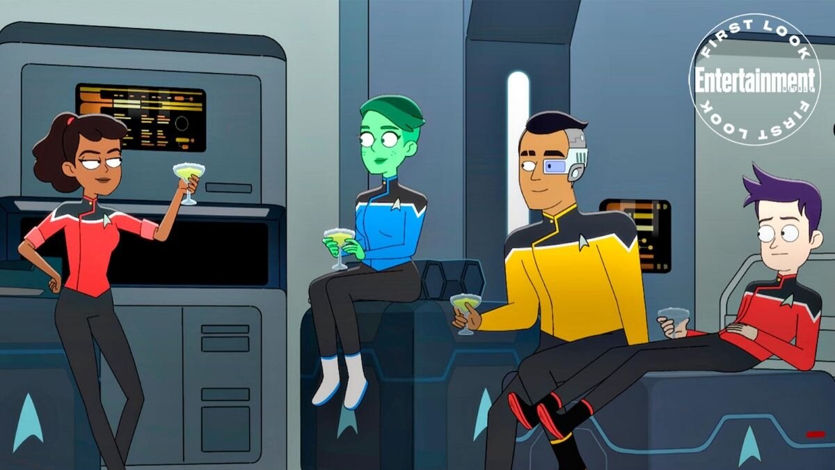New Star Trek: Lower Decks image reveal action and margaritas; McMahan hints at possible Next Generation cameos