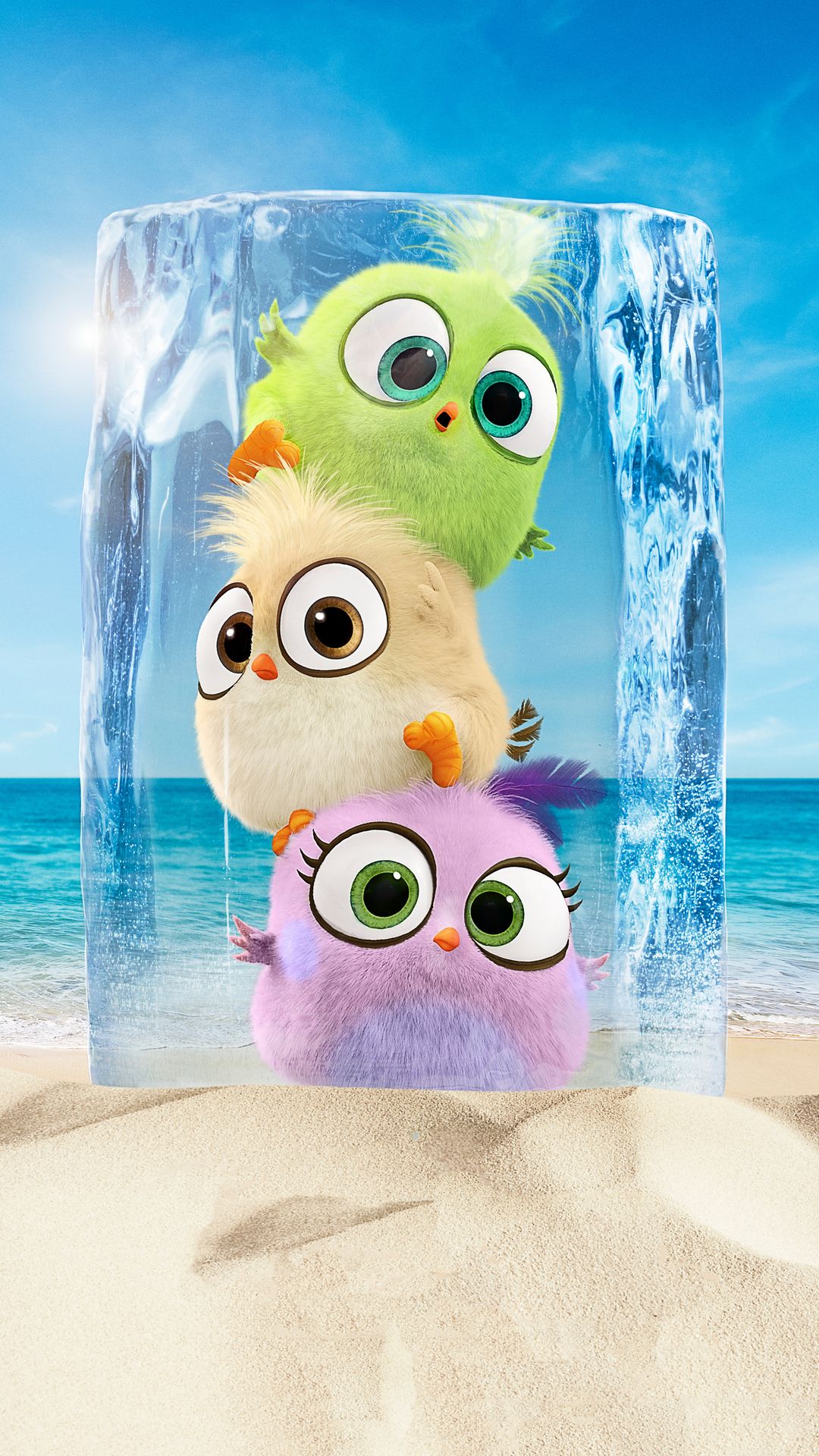 Hatchlings In The Angry Birds Movie 2 In 1080x1920 Resolution. Cute cartoon wallpaper, Wallpaper iphone cute, Disney wallpaper