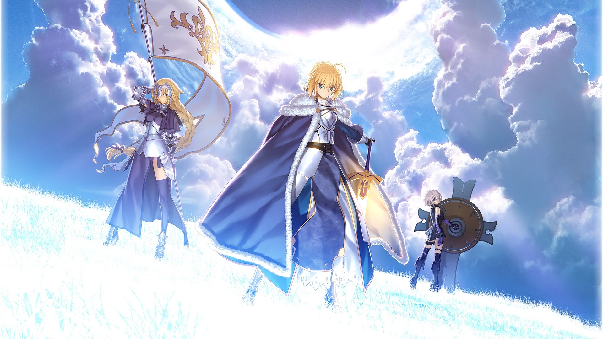Type Moon, Saber, Joan Of Arc, Anime Girls Wallpaper HD / Desktop and Mobile Background