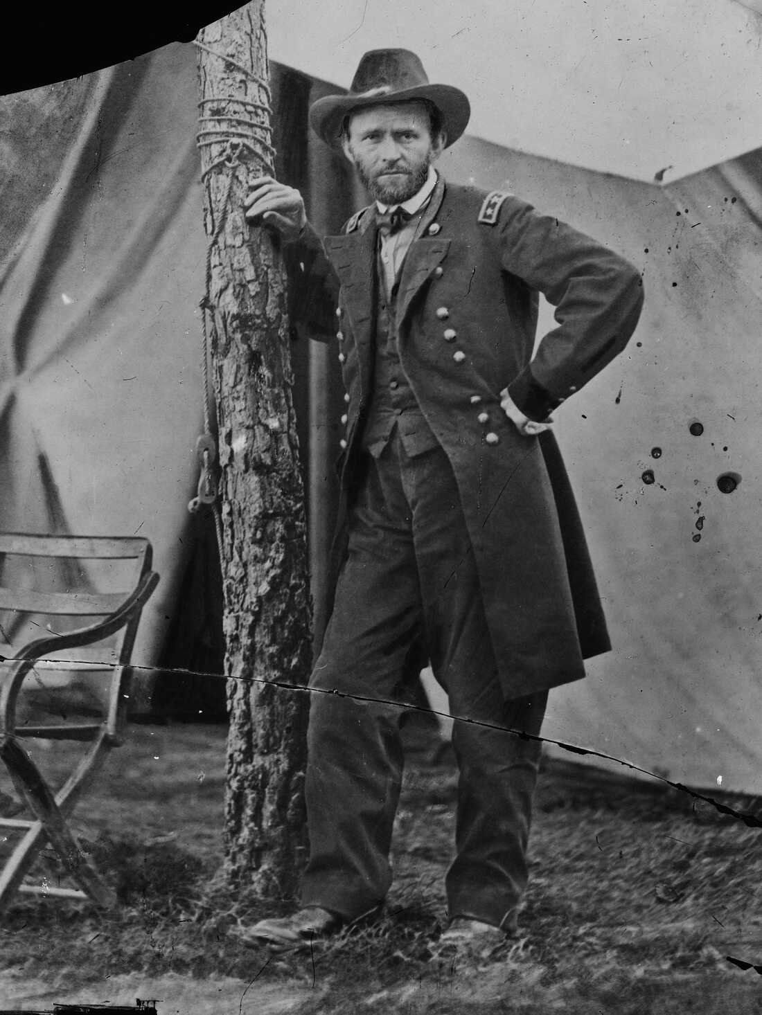 A Very Weird Photo Of Ulysses S. Grant, NPR History Dept